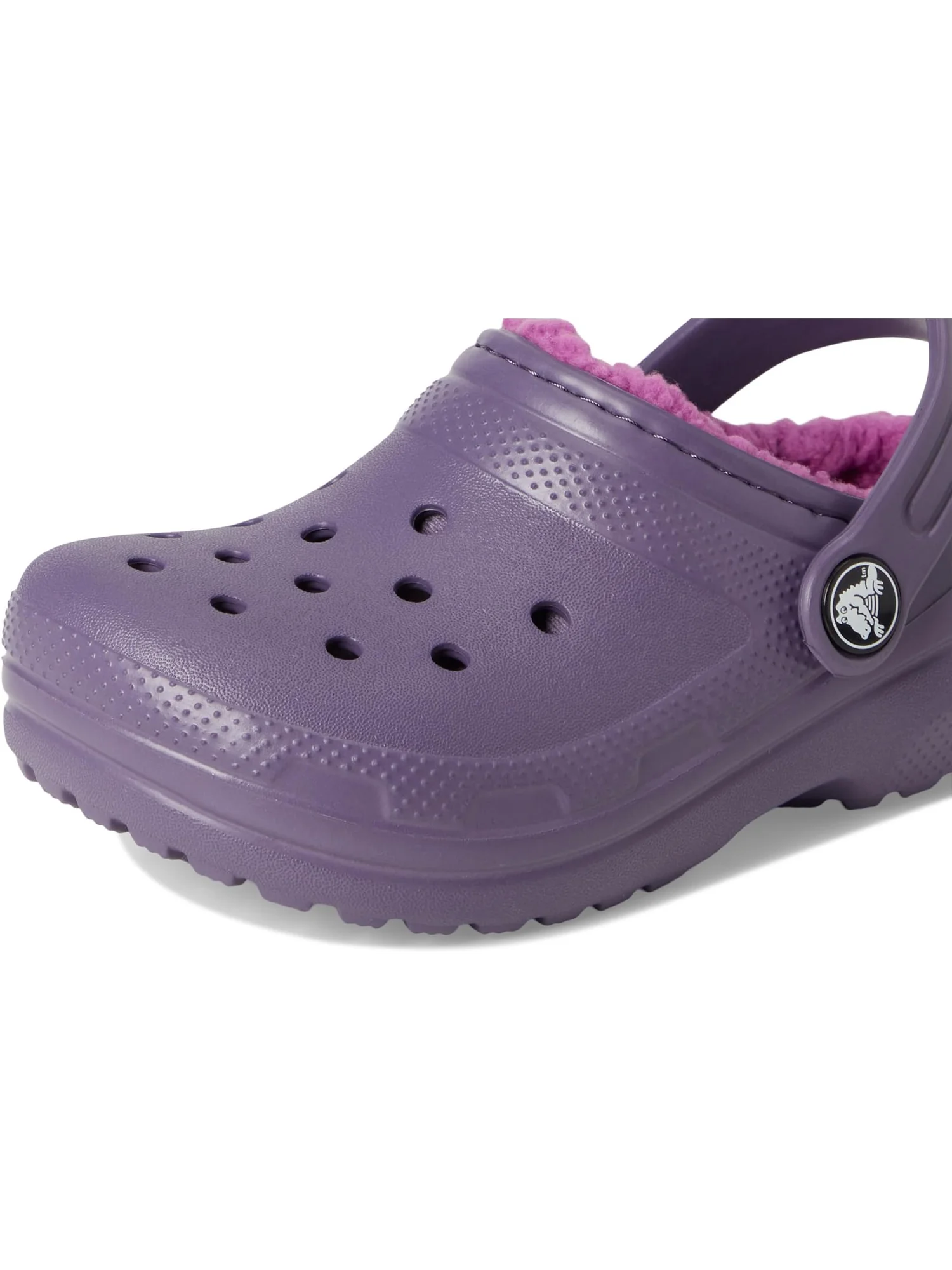 Сабо Crocs Kids Classic Lined Clog — изображение 6 из 7, черный
