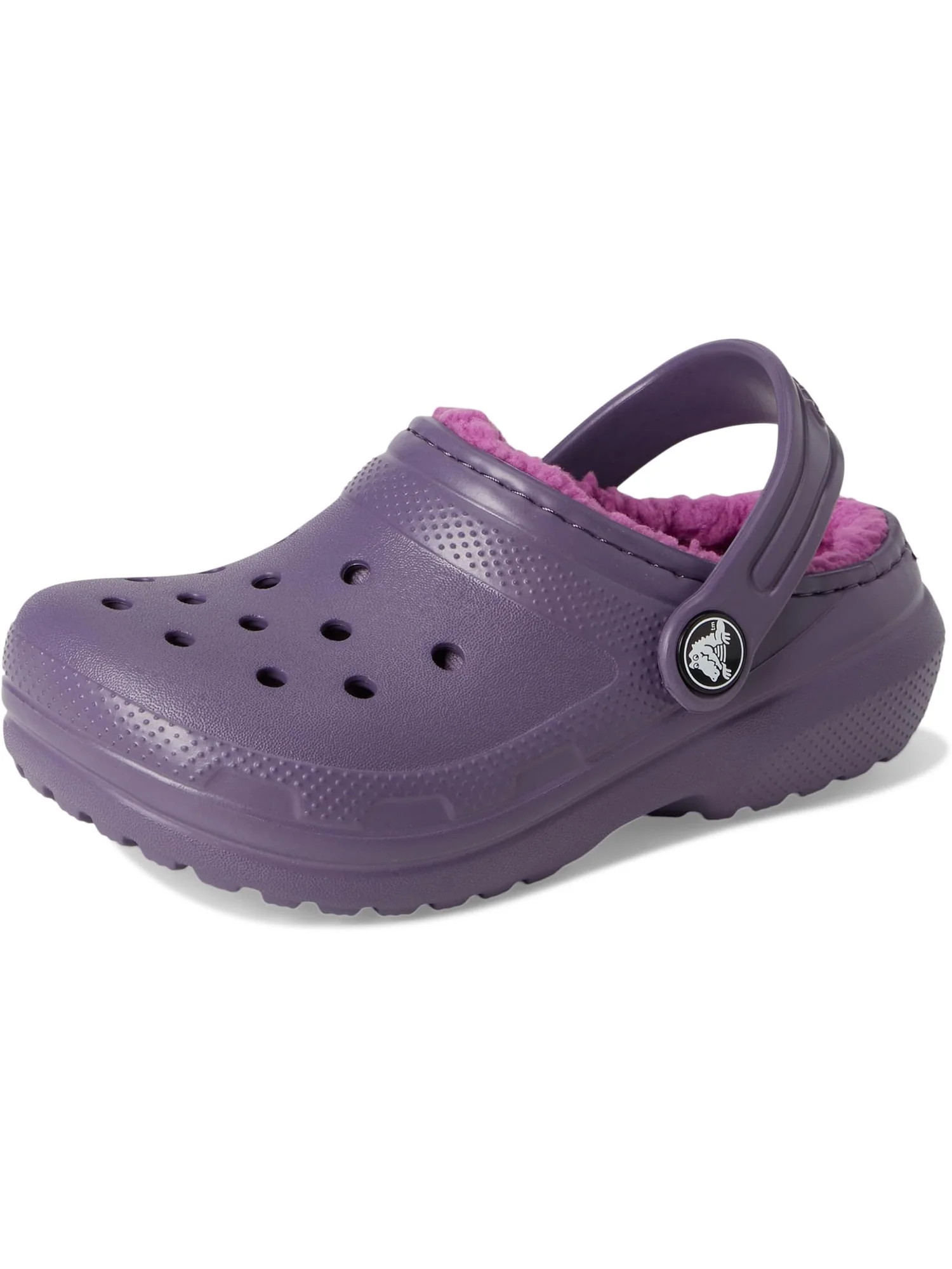 Сабо Crocs Kids Classic Lined Clog — изображение 7 из 7, черный