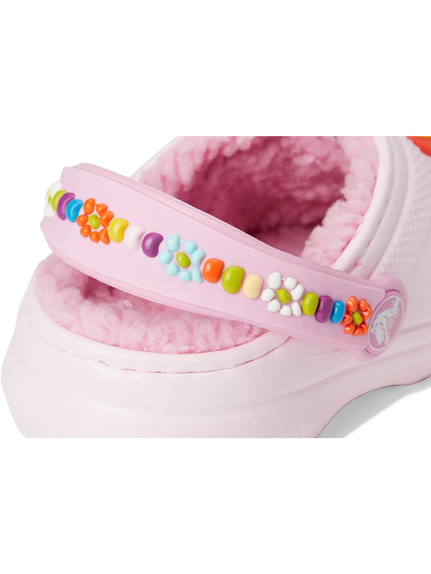 Сабо Crocs Kids Classic Lined Clogs — изображение 6 из 7, розовый