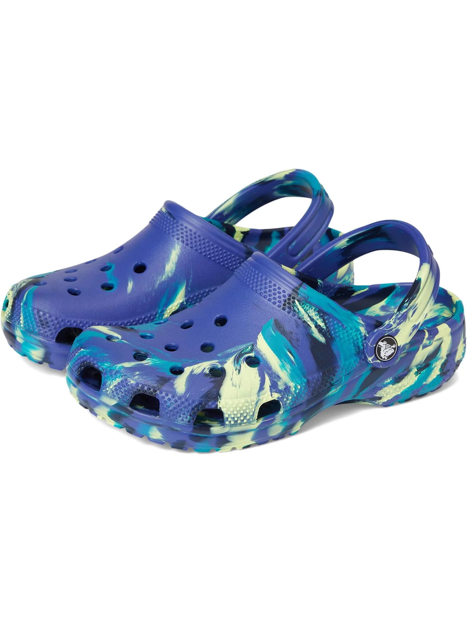 Сабо Crocs Kids Classic Marbled Tie-Dye Clog