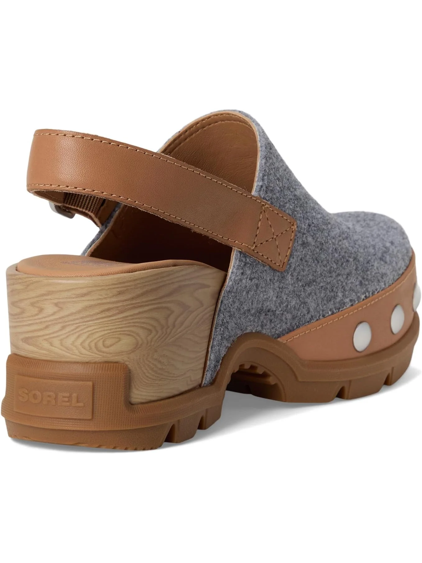 Сабо SOREL Roam'n Clog Felt — изображение 5 из 7, кременчужный