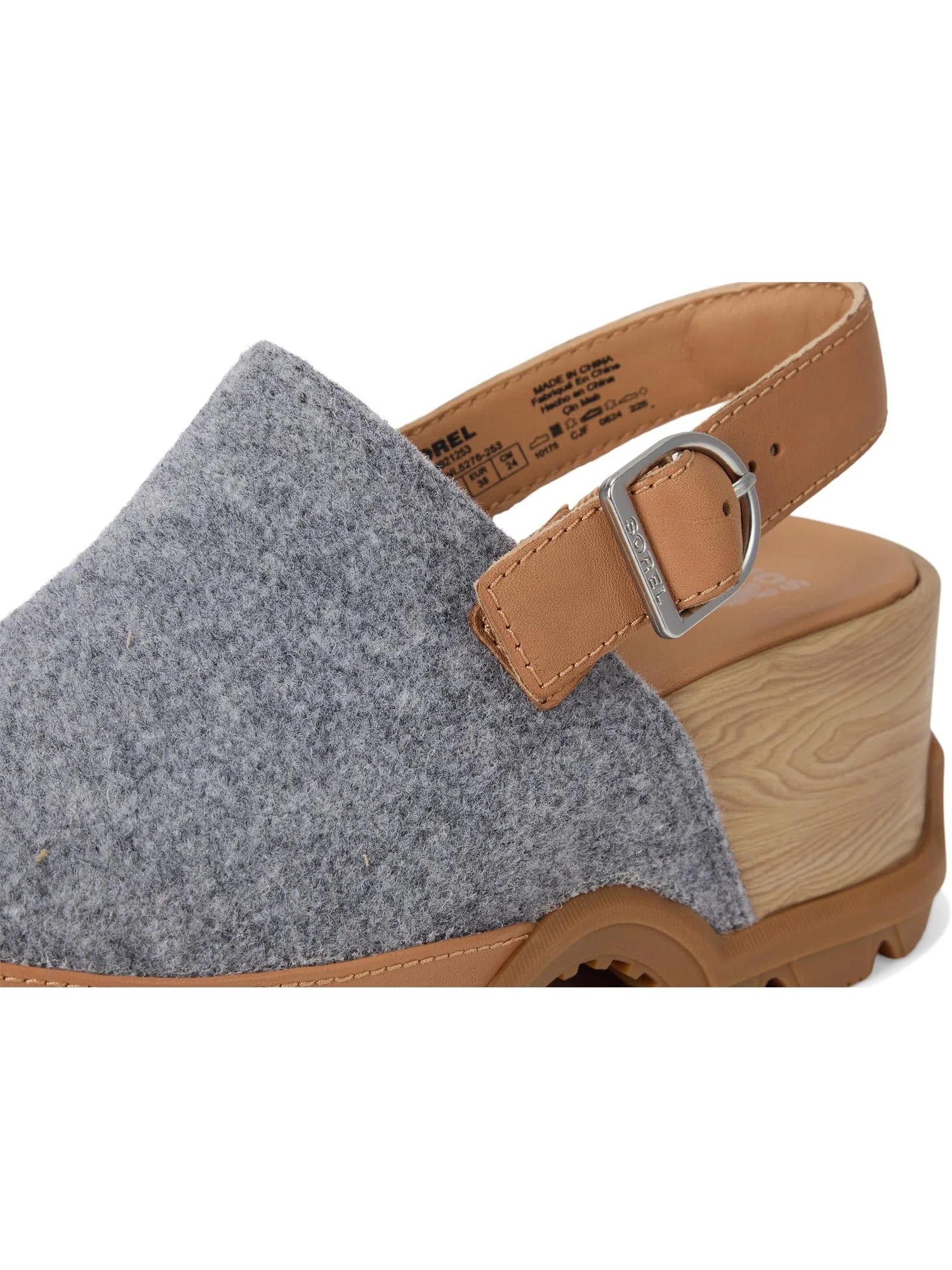 Сабо SOREL Roam'n Clog Felt — изображение 6 из 7, кременчужный