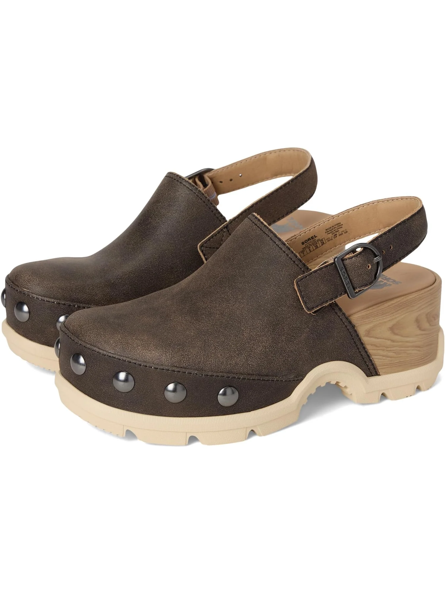 Сабо SOREL Roam'n Clog Rvt — изображение 1 из 7, выбеленный