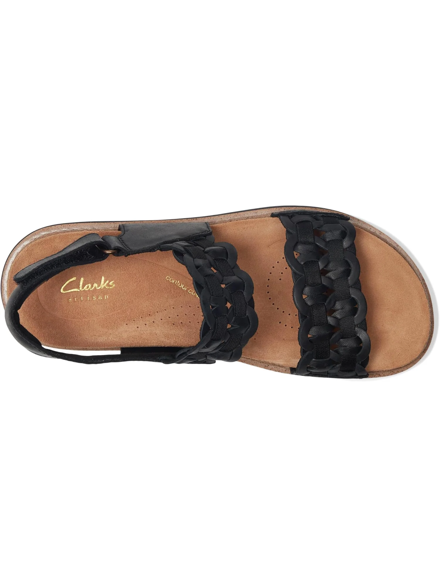Сандалии Clarks Arwell Glide — изображение 2 из 7, черный