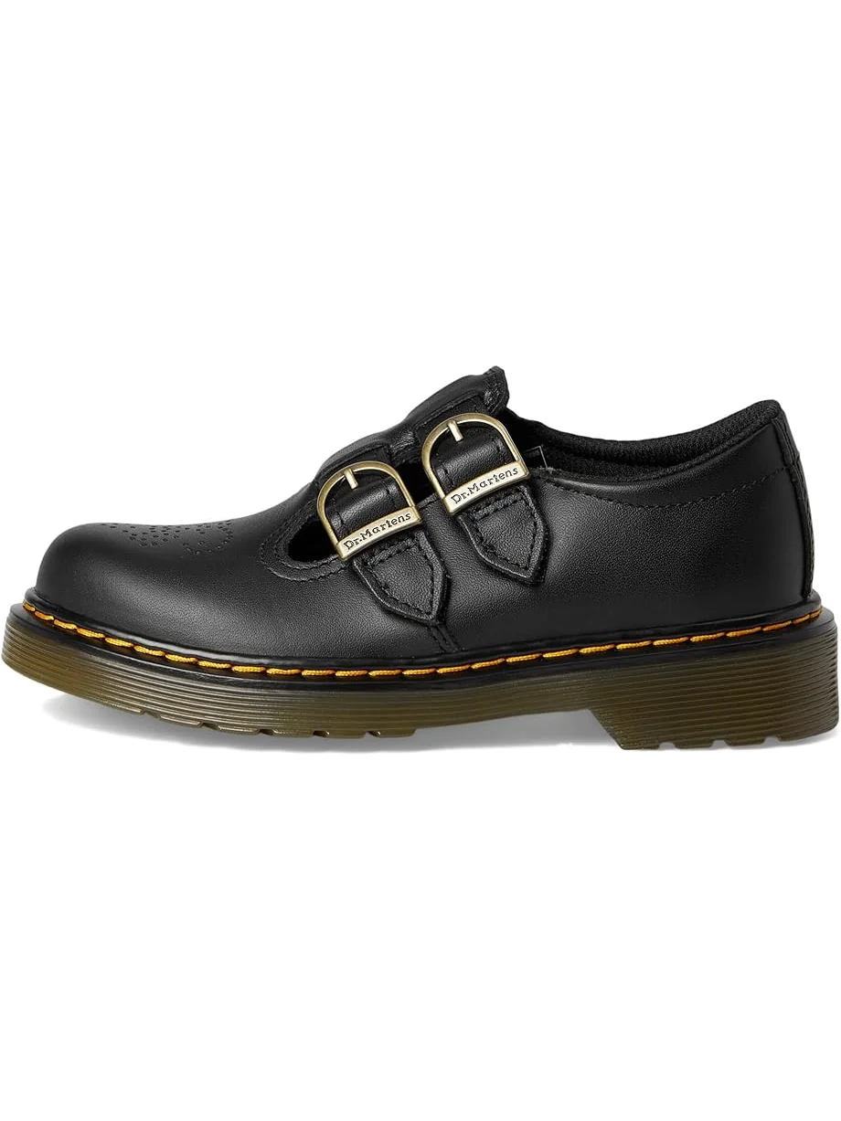 Детские балетки Dr. Martens 8065 Mary Jane (Little Kid/Big Kid) Dr. Martens Kid's Collection — изображение 4 из 7, черный