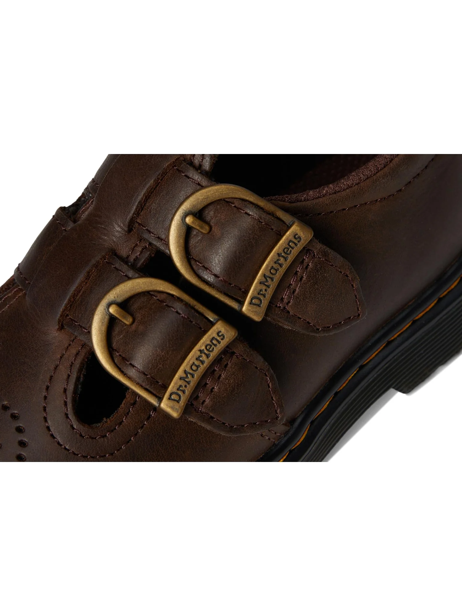 Сандалии Dr. Martens Kid's Collection 8065 J — изображение 6 из 7, темно-коричневый