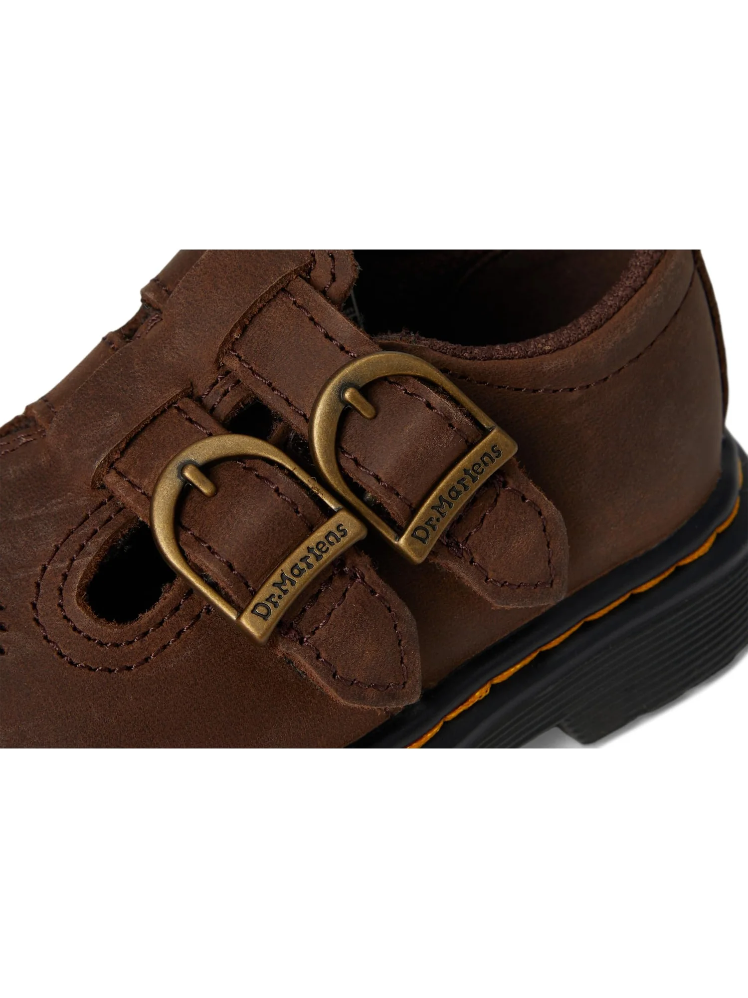 Сандалии Dr. Martens Kid's Collection 8065 T — изображение 6 из 7, темно-коричневый