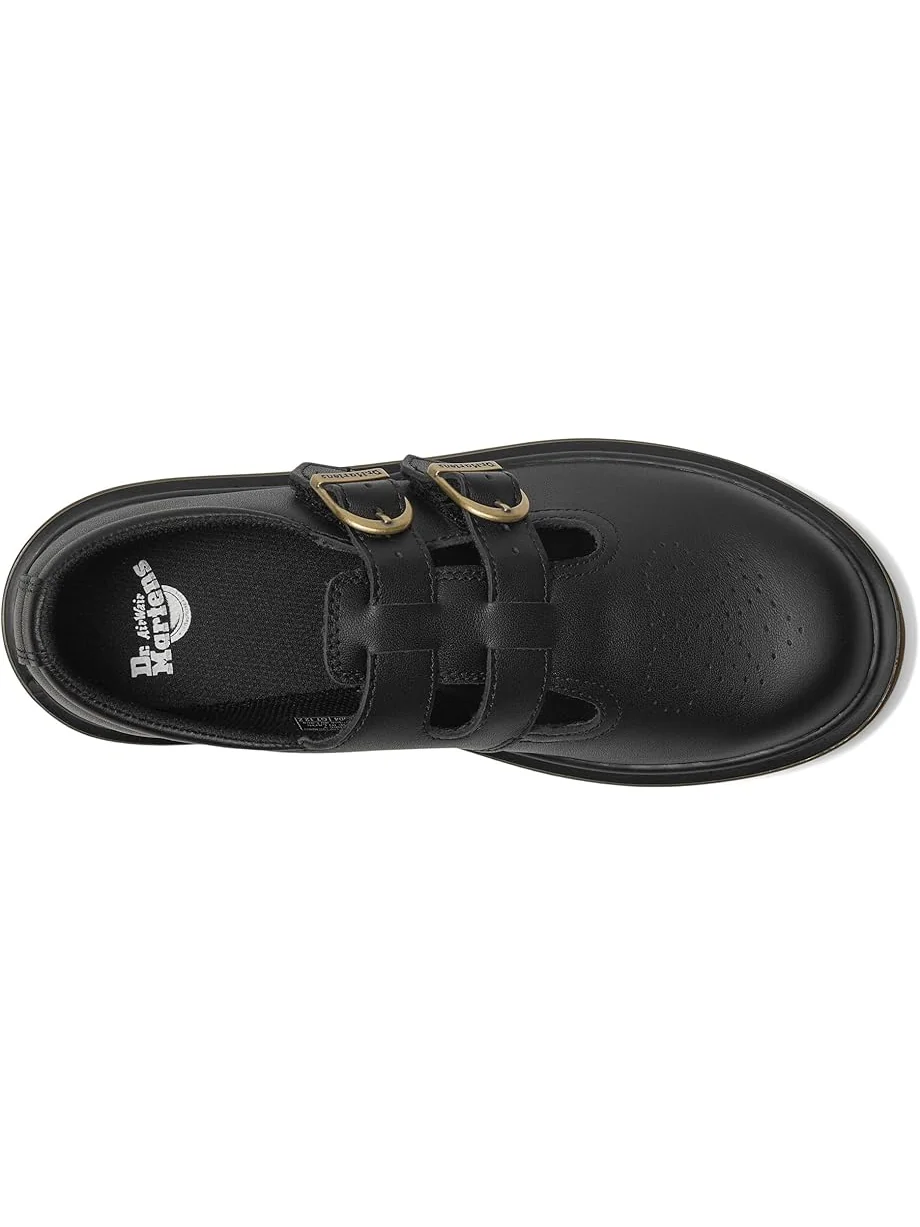 Детские балетки Dr. Martens 8065 Y (Big Kid) Dr. Martens Kid's Collection — изображение 2 из 7, черный