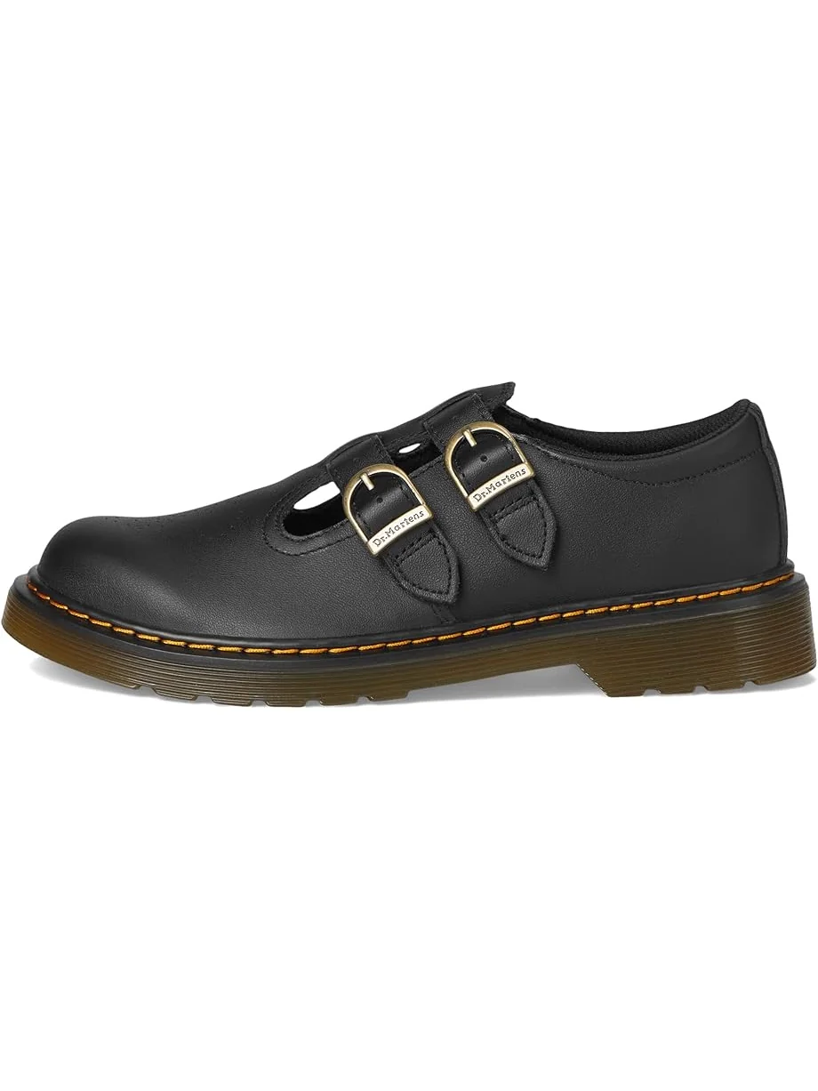Детские балетки Dr. Martens 8065 Y (Big Kid) Dr. Martens Kid's Collection — изображение 4 из 7, черный