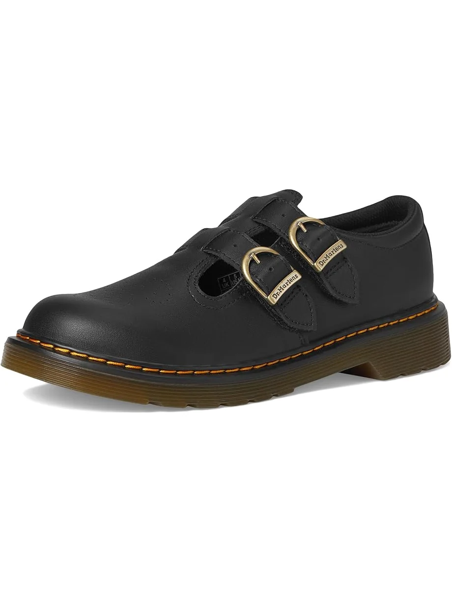 Детские балетки Dr. Martens 8065 Y (Big Kid) Dr. Martens Kid's Collection — изображение 7 из 7, черный