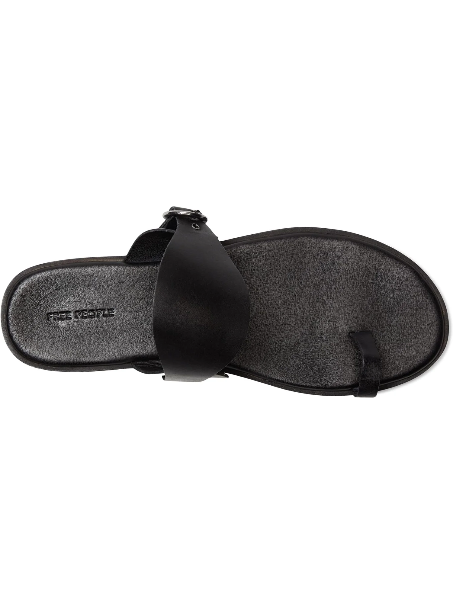Сандалии Free People Barcelona Slip On Sandal — изображение 2 из 7, черный