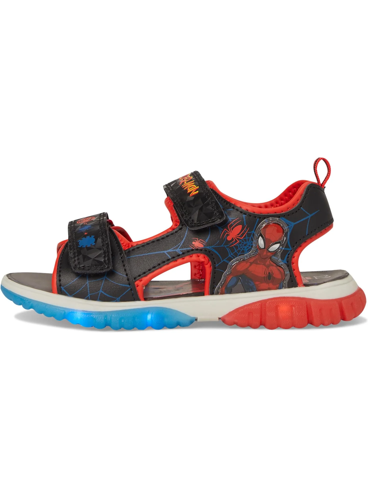 Сандалии Josmo Spiderman Lighted Sandal — изображение 4 из 7, черный/красный