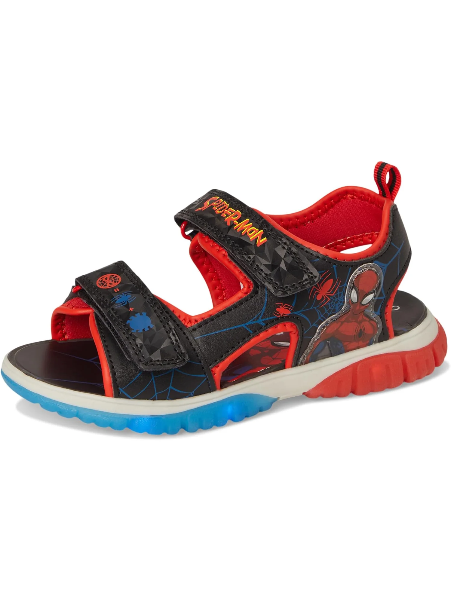 Сандалии Josmo Spiderman Lighted Sandal — изображение 7 из 7, черный/красный