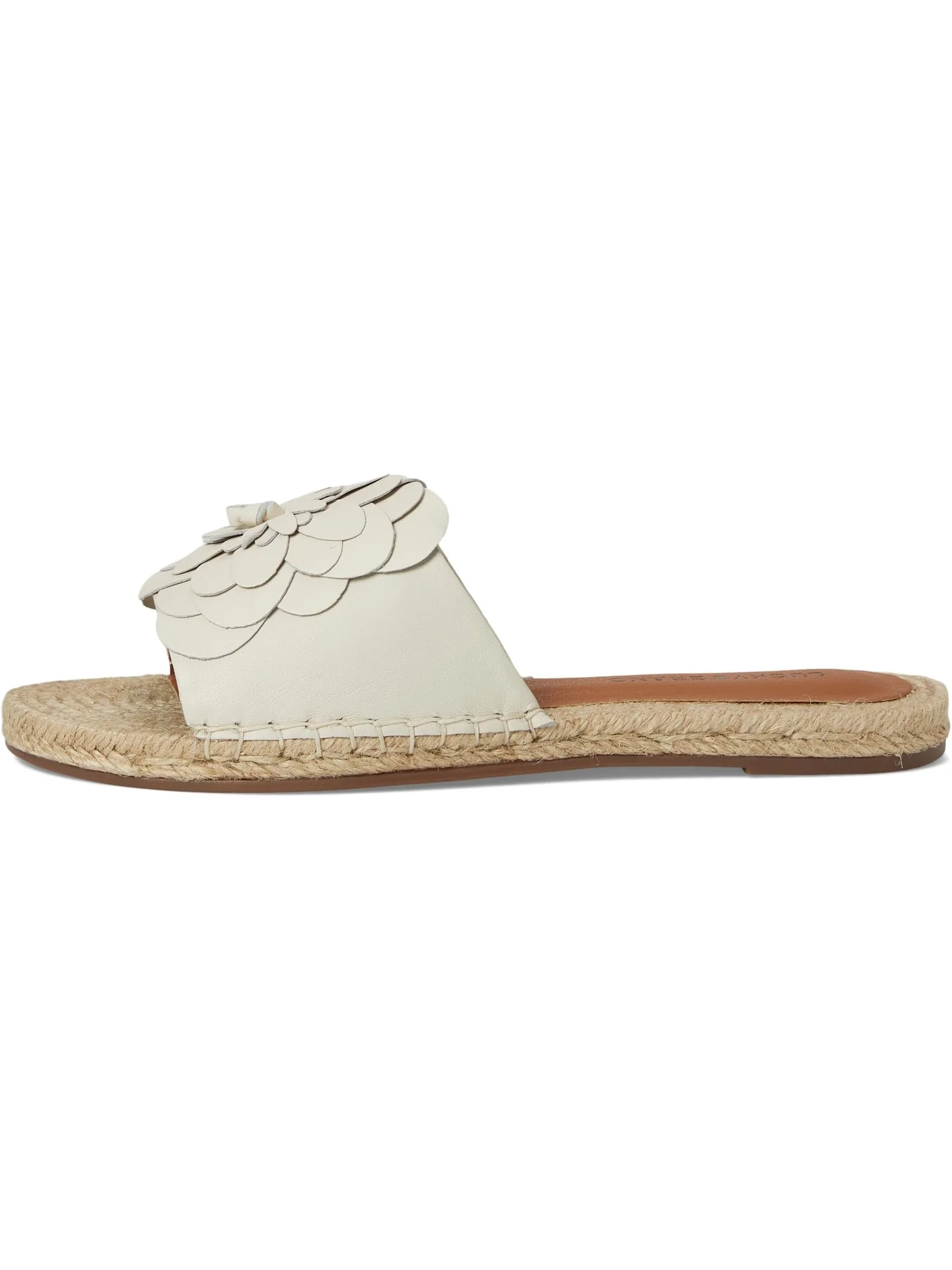 Сандалии Lucky Brand Biricha Floral Flat Sandals — изображение 4 из 7, белый