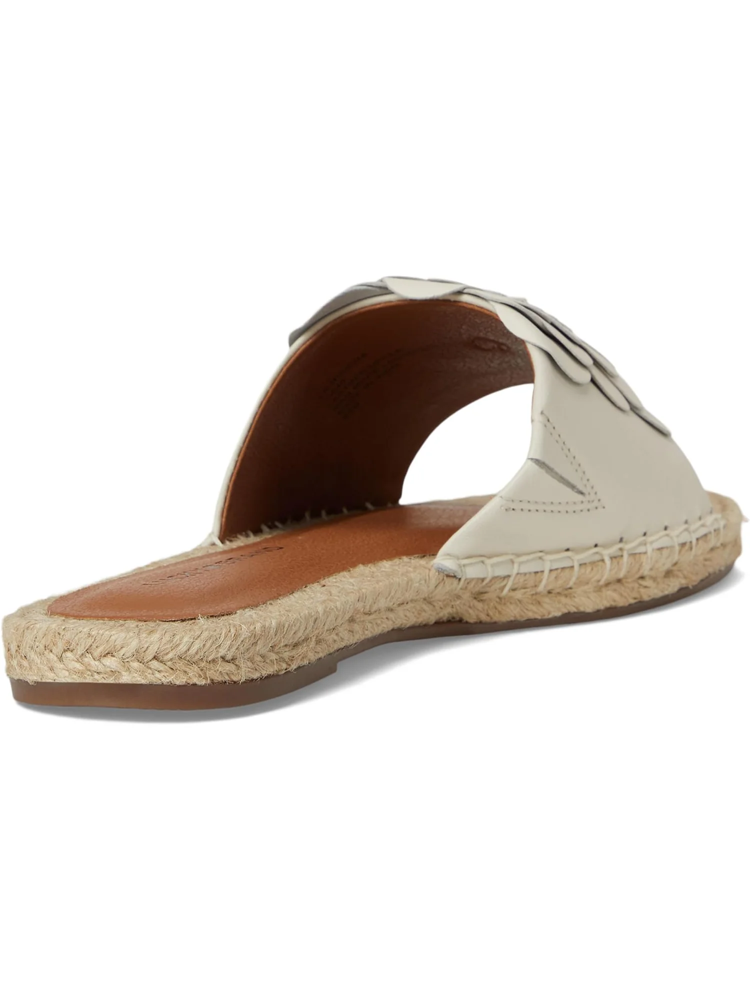 Сандалии Lucky Brand Biricha Floral Flat Sandals — изображение 5 из 7, белый
