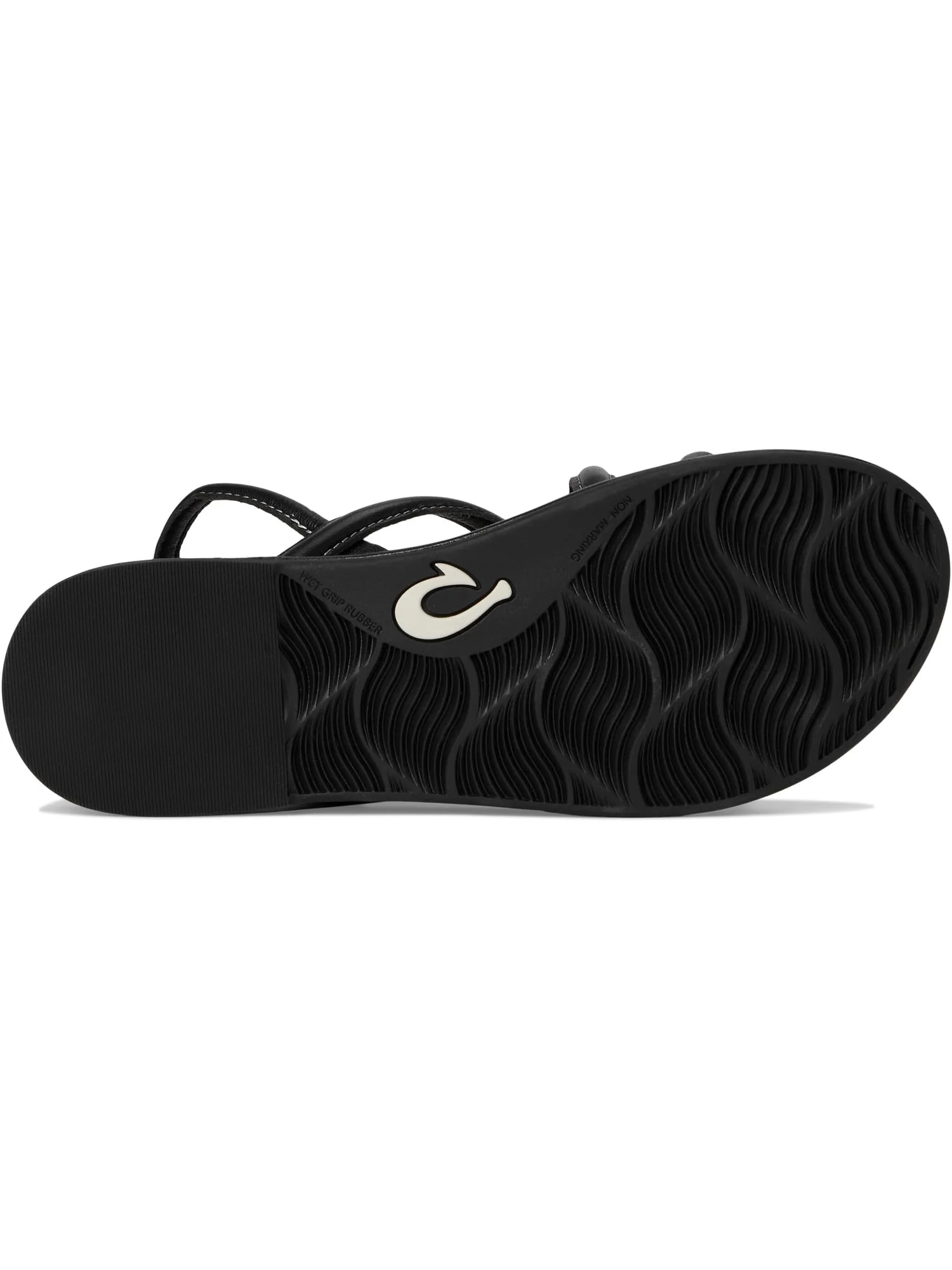 Сандалии OluKai Women's Tiare Strappy — изображение 3 из 7, черный/черный