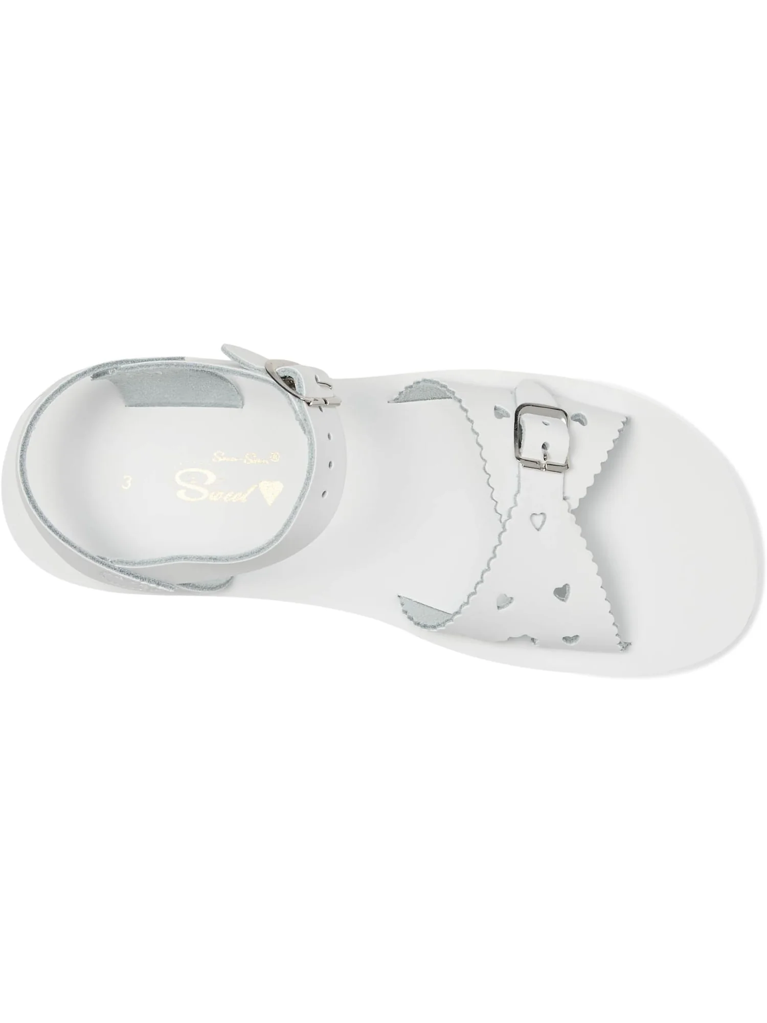 Сандалии Salt Water Sandal by Hoy Shoes Sun-San - Sweetheart — изображение 2 из 7, белый