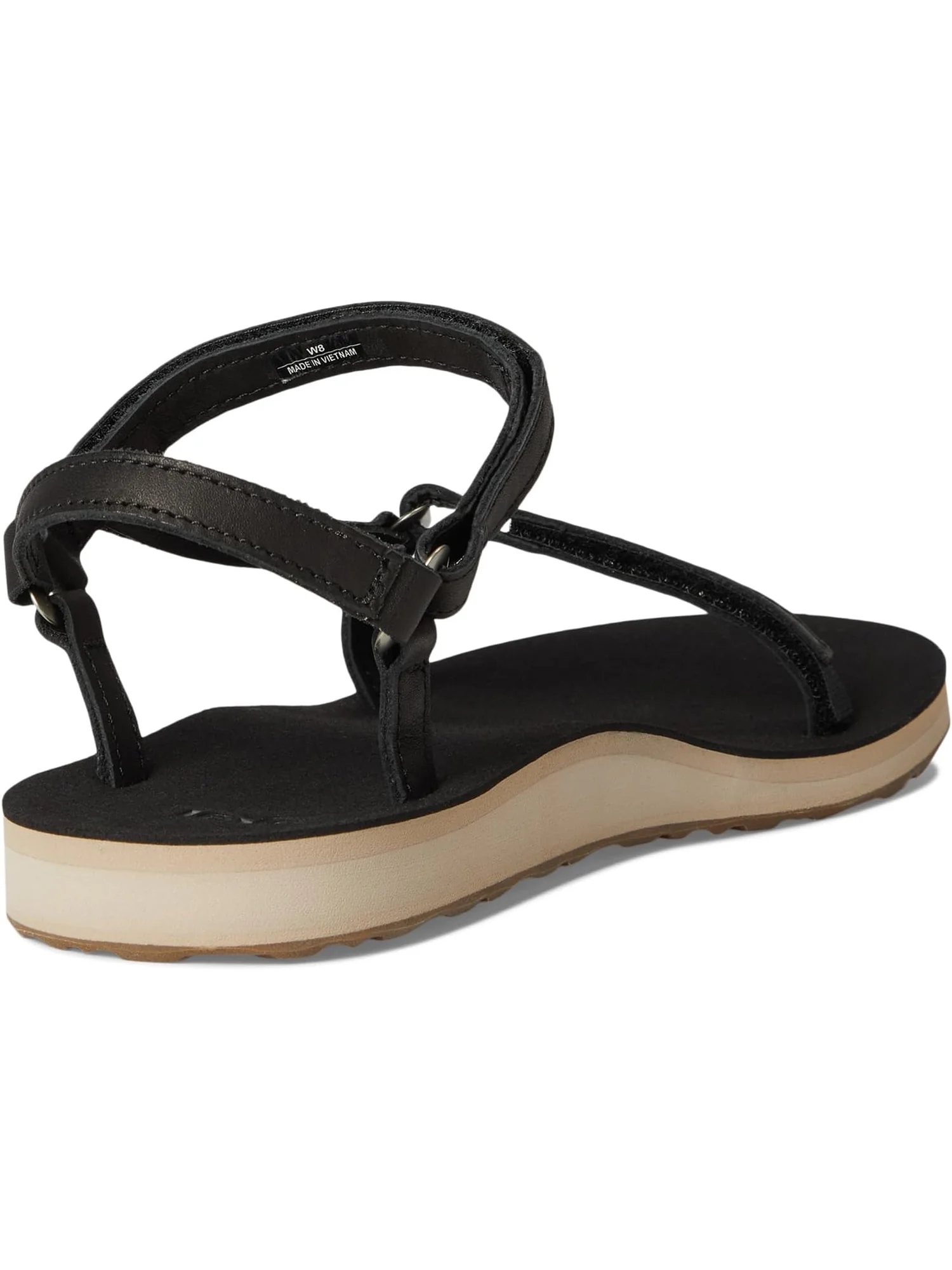 Сандалии Teva Original Universal Slim Lea — изображение 5 из 7, черный/бежевый