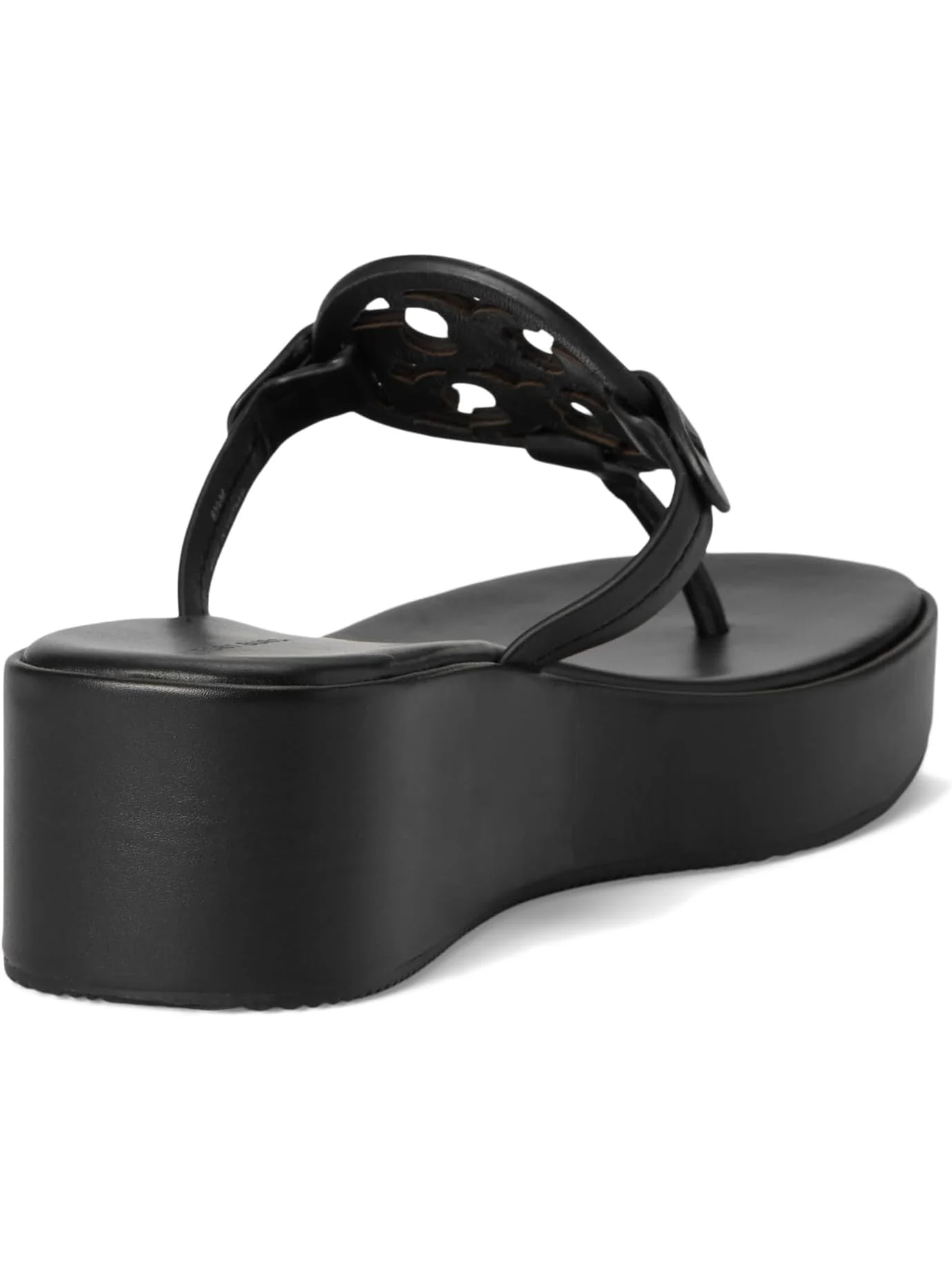 Сандалии Tory Burch Miller Wedge 25 mm — изображение 5 из 7, черный