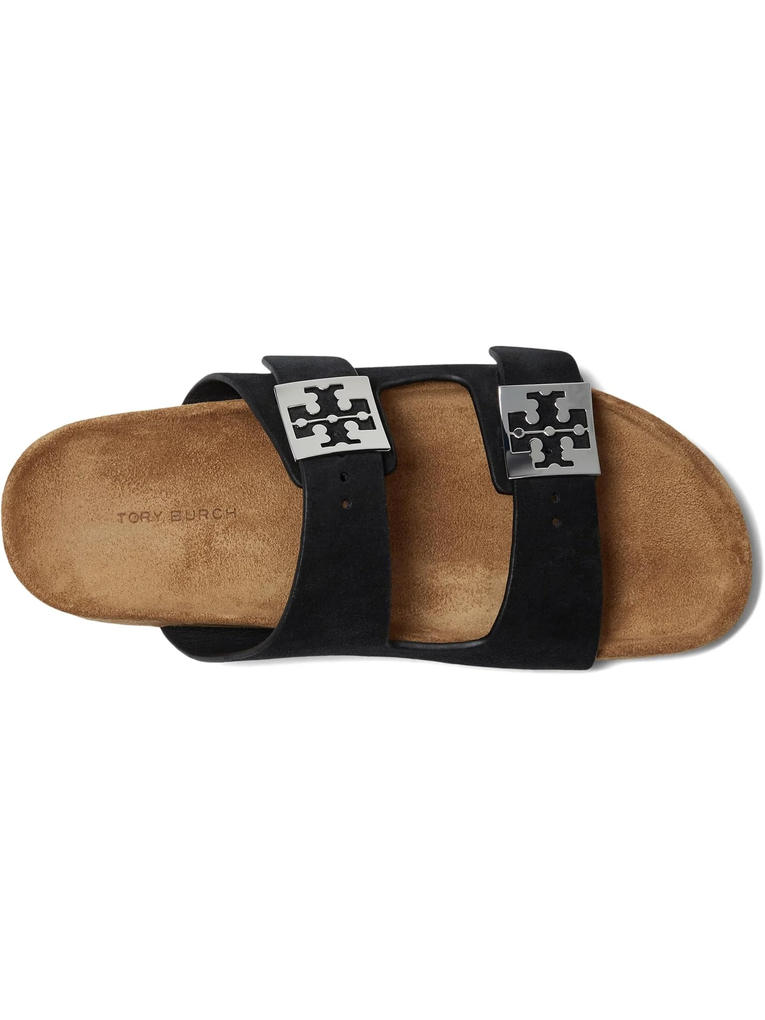 Сандалии Tory Burch Mellow Slides — изображение 2 из 7, черный/светлый