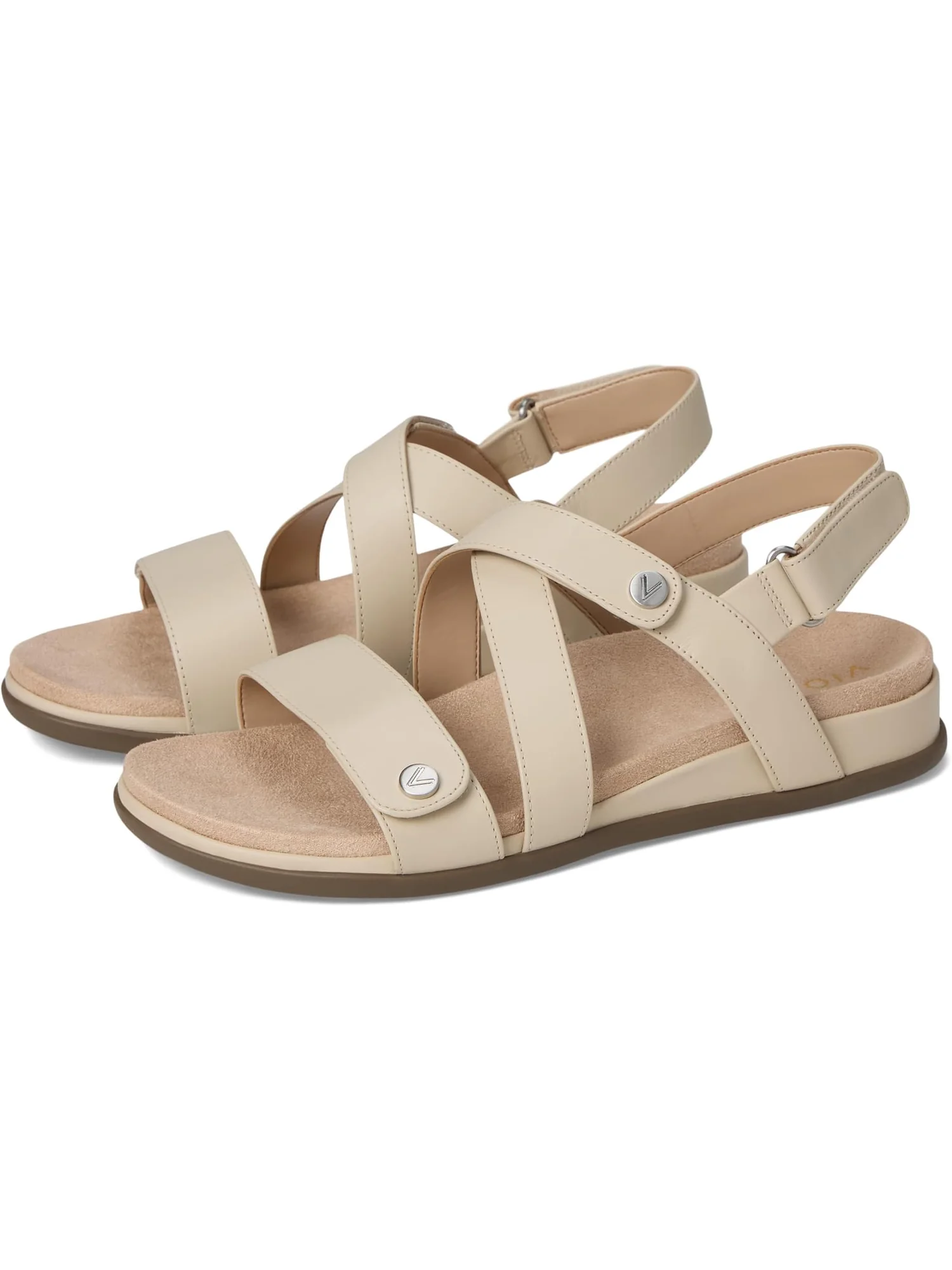 Сандалии VIONIC Cypress Strappy Sandals — изображение 1 из 7, бежевый