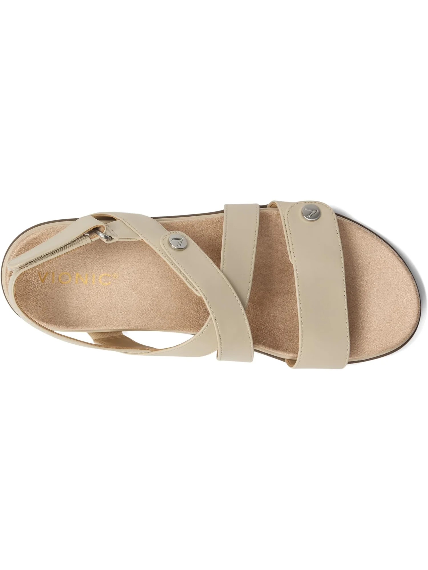 Сандалии VIONIC Cypress Strappy Sandals — изображение 2 из 7, бежевый