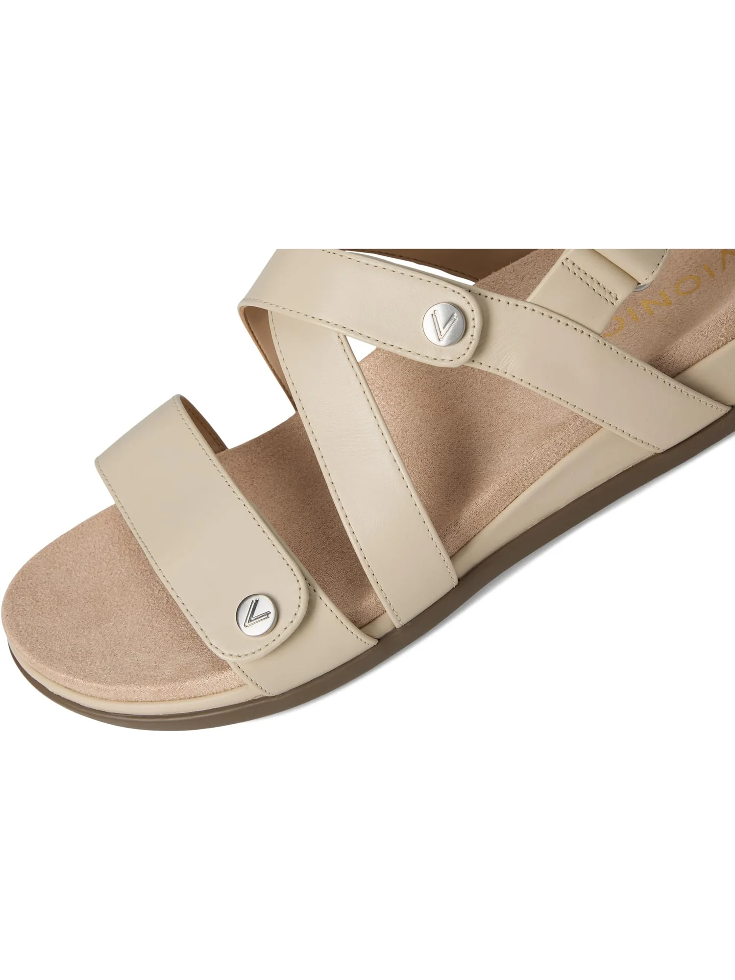 Сандалии VIONIC Cypress Strappy Sandals — изображение 6 из 7, бежевый