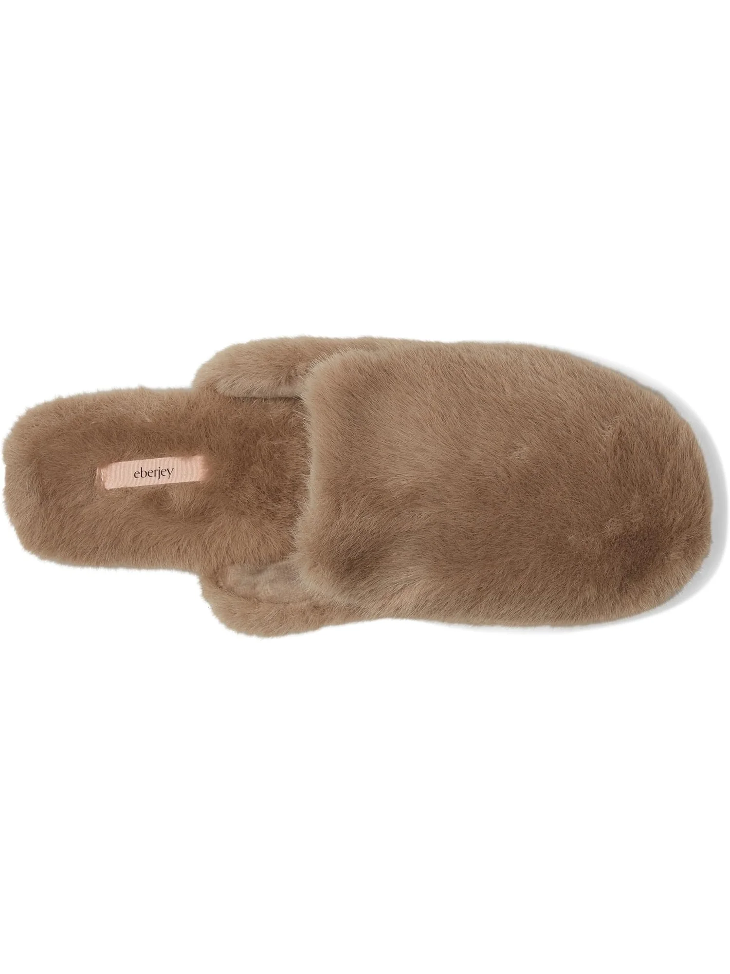 Тапочки Eberjey Plush Slipper — изображение 2 из 7, коричневый