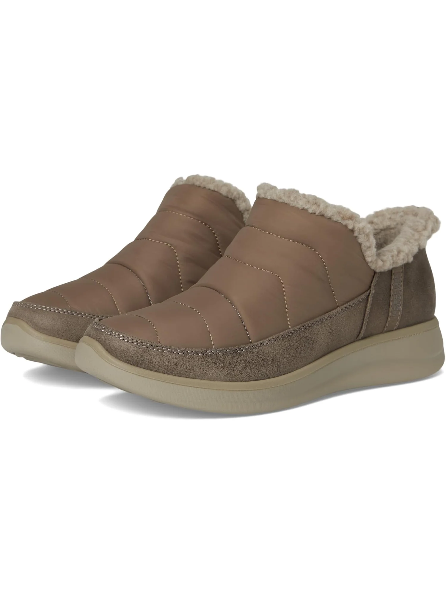 Тапочки SKECHERS Women's Cozy Escape - Snow Puff Hands Free Slip-ins