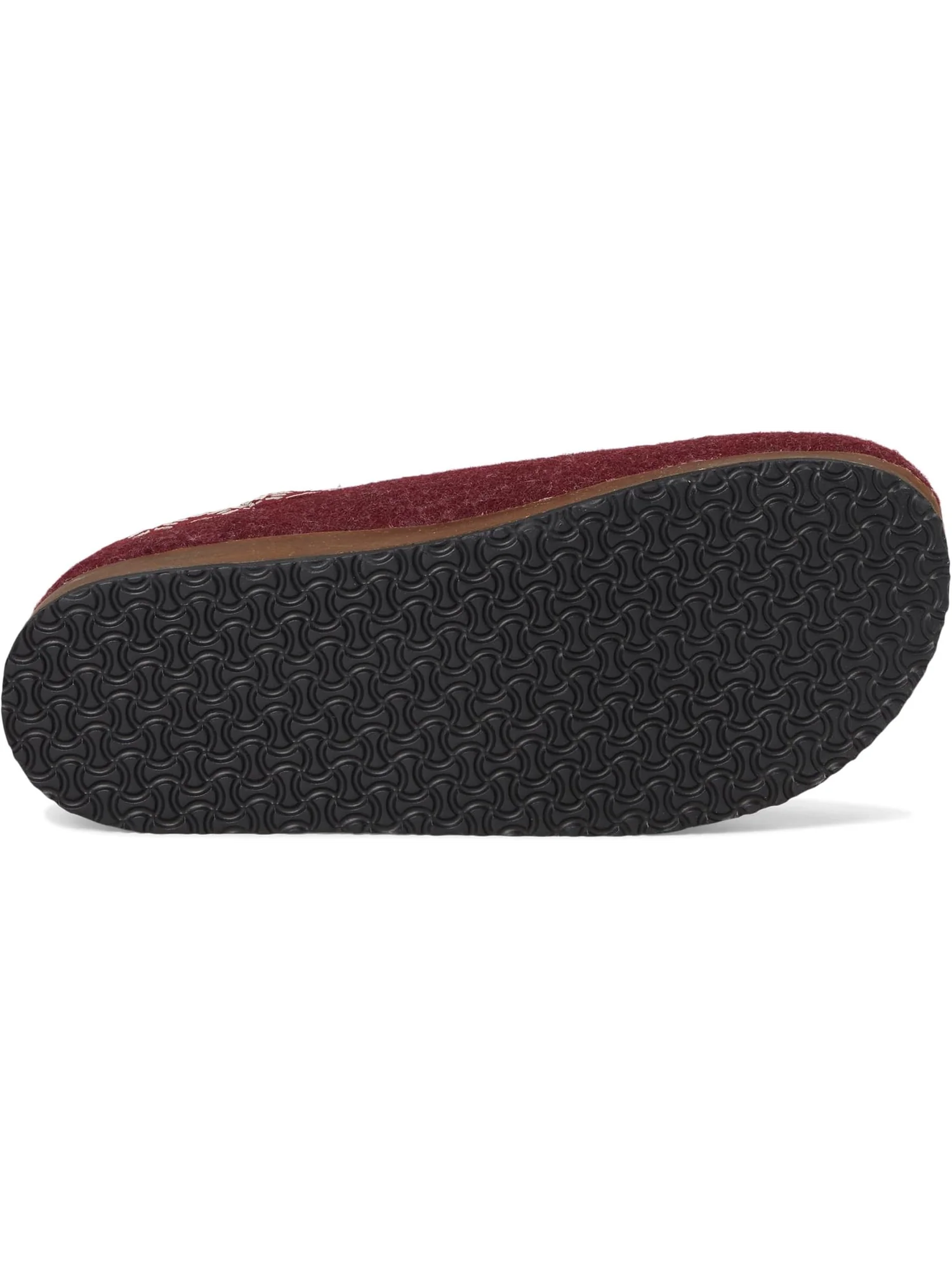 Тапочки L.L.Bean Wool Slipper Clog — изображение 3 из 7, красный