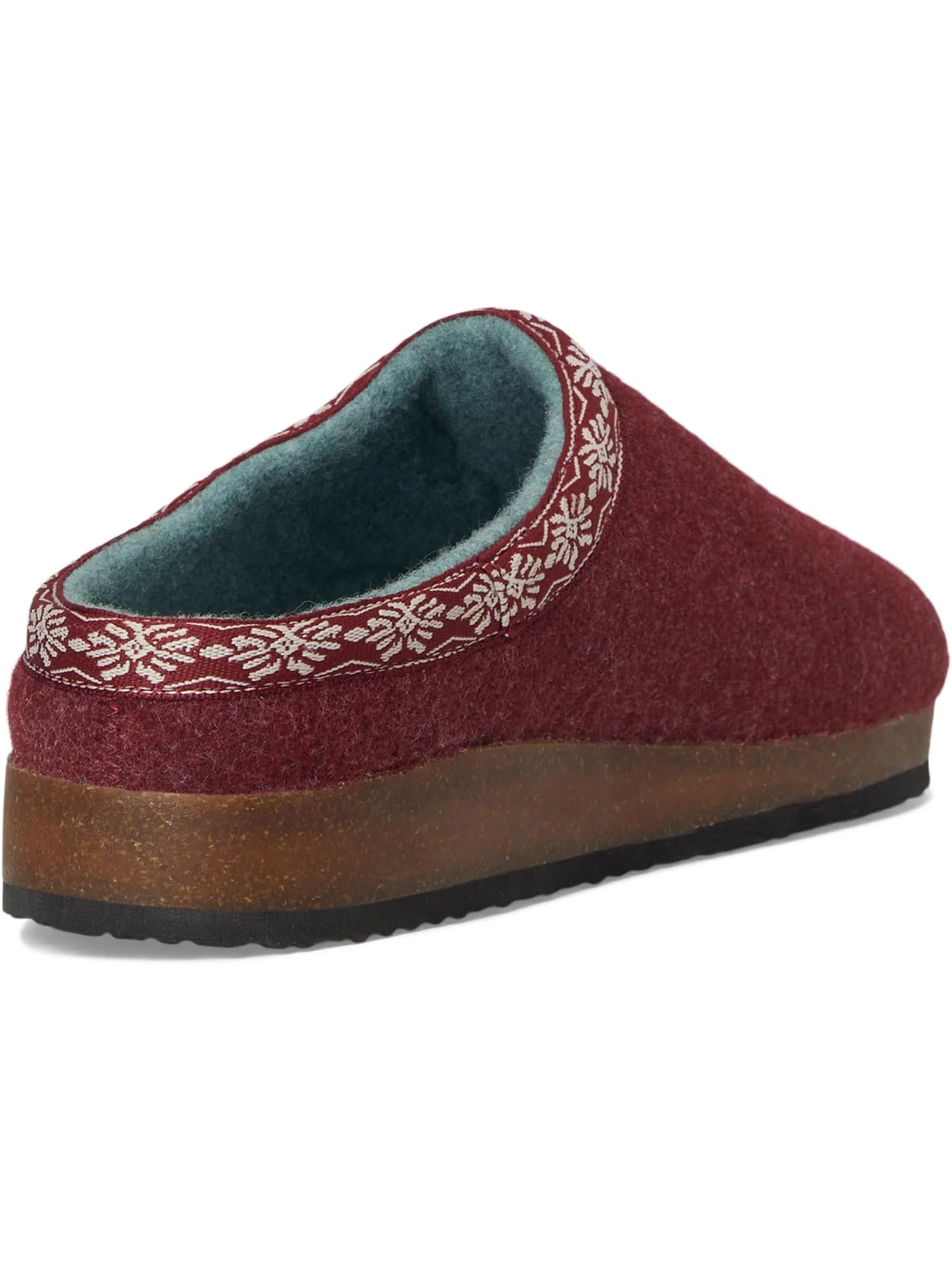 Тапочки L.L.Bean Wool Slipper Clog — изображение 5 из 7, красный