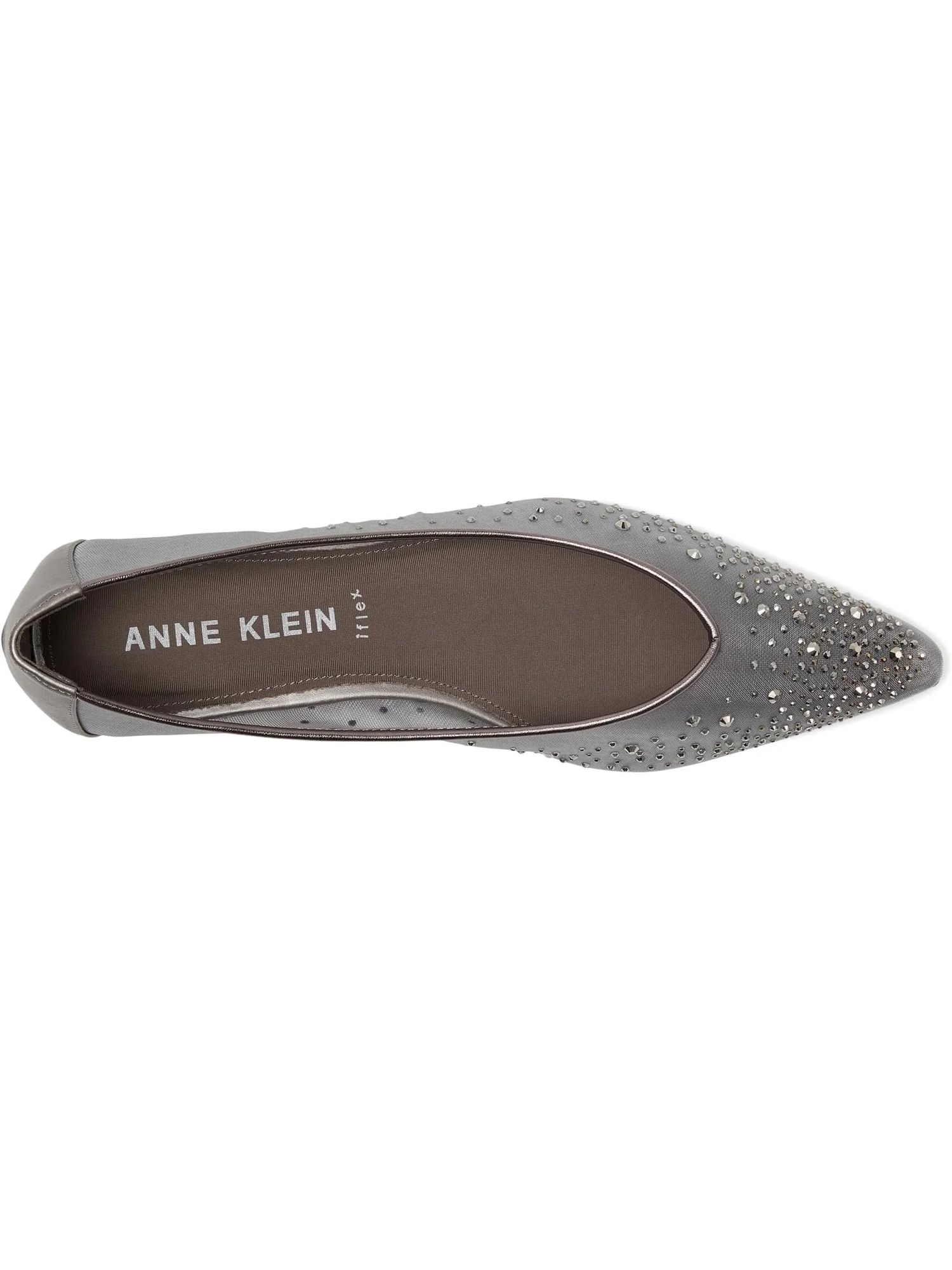Туфли Anne Klein Women's Carlisle-C, Gunmetal Crystal — изображение 2 из 7, пушечный