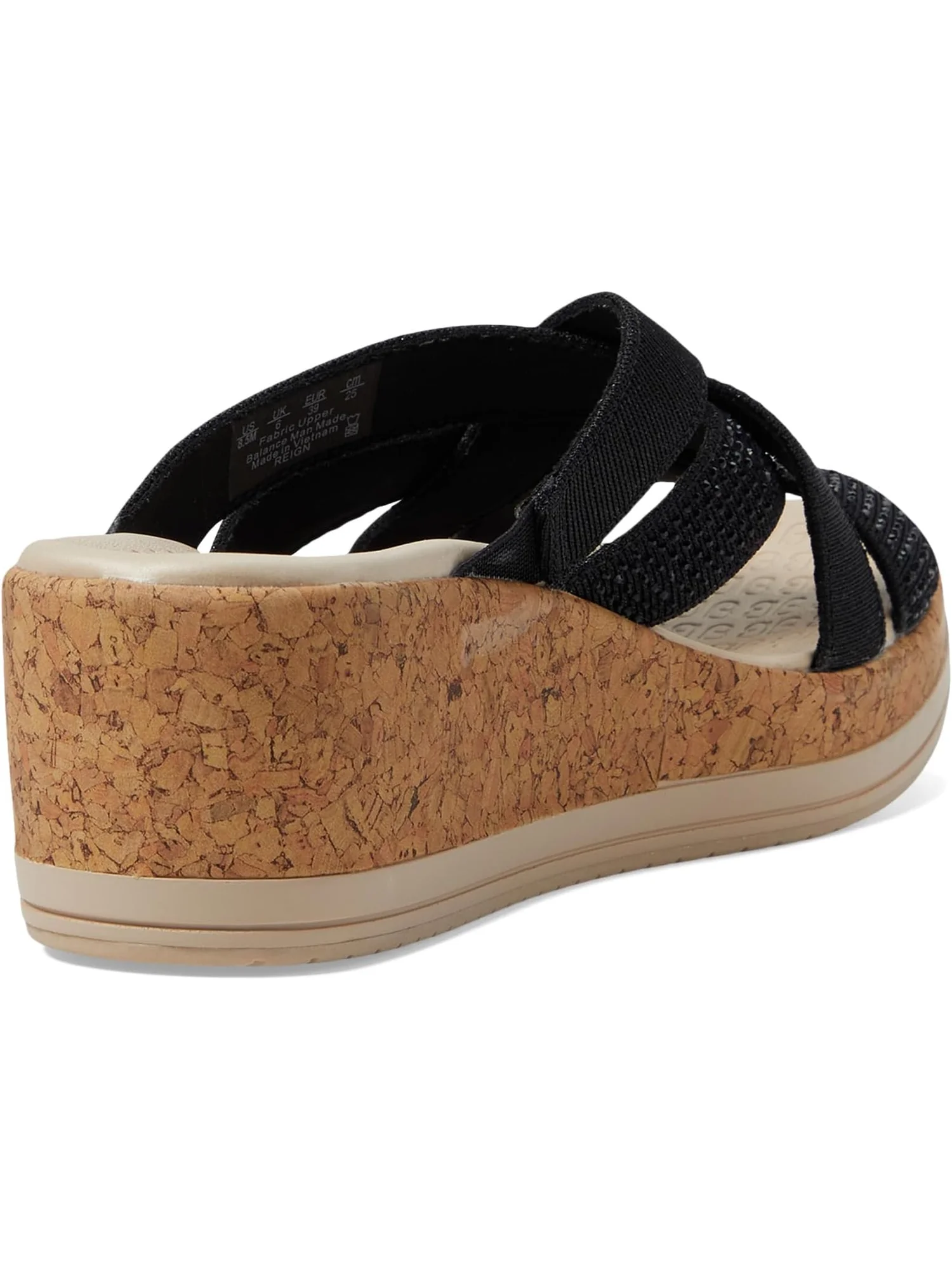 Туфли Bzees Reign Wedge Sandals — изображение 5 из 5, черный