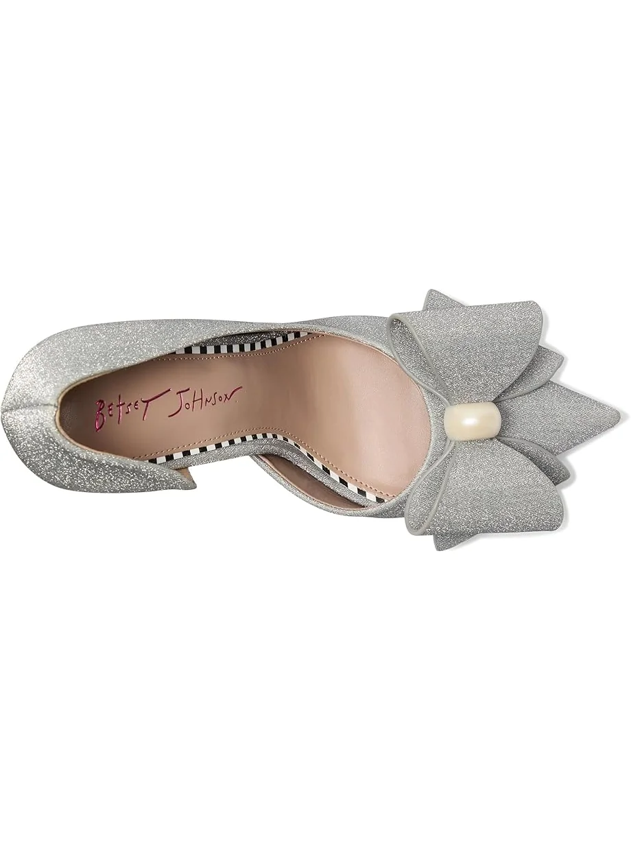 Женские туфли на каблуке Blue by Betsey Johnson Kyliee — изображение 2 из 7, серебряный