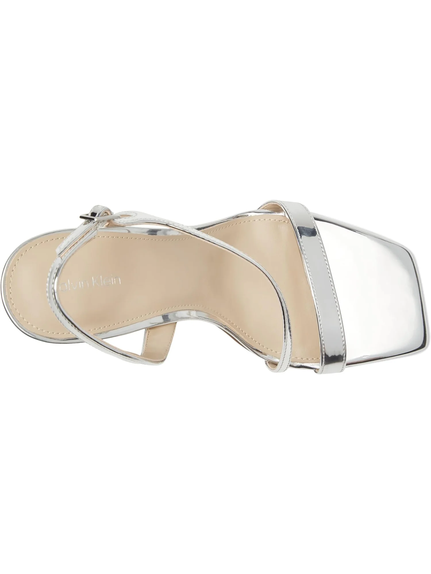 Босоножки женские Calvin Klein Tansley — изображение 2 из 7, серебристый