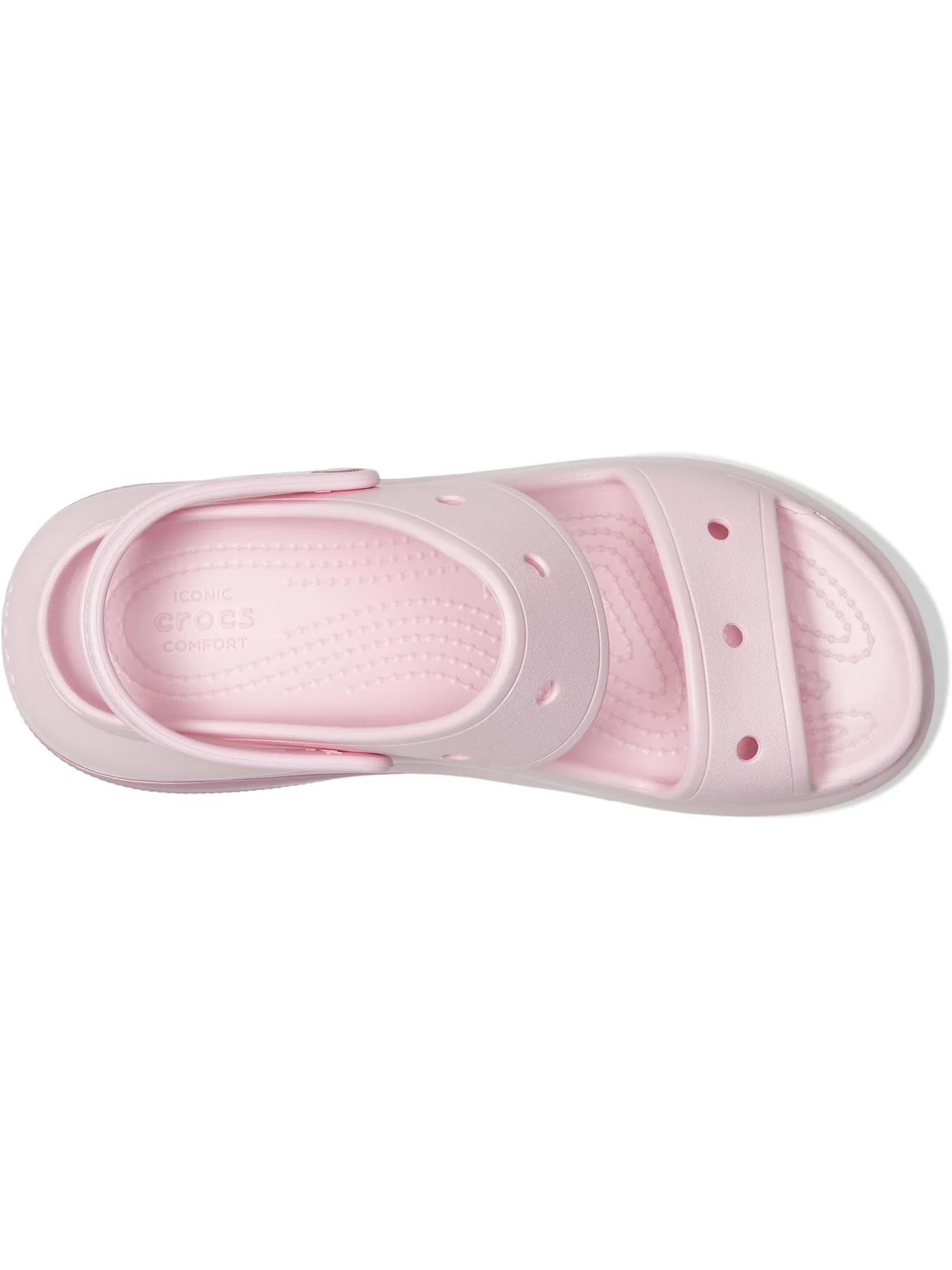 Туфли Crocs Classic Mega Crush Sandal — изображение 2 из 7, гортензия