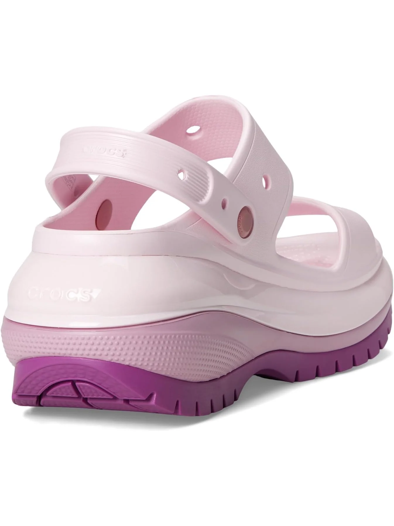 Туфли Crocs Classic Mega Crush Sandal — изображение 5 из 7, гортензия