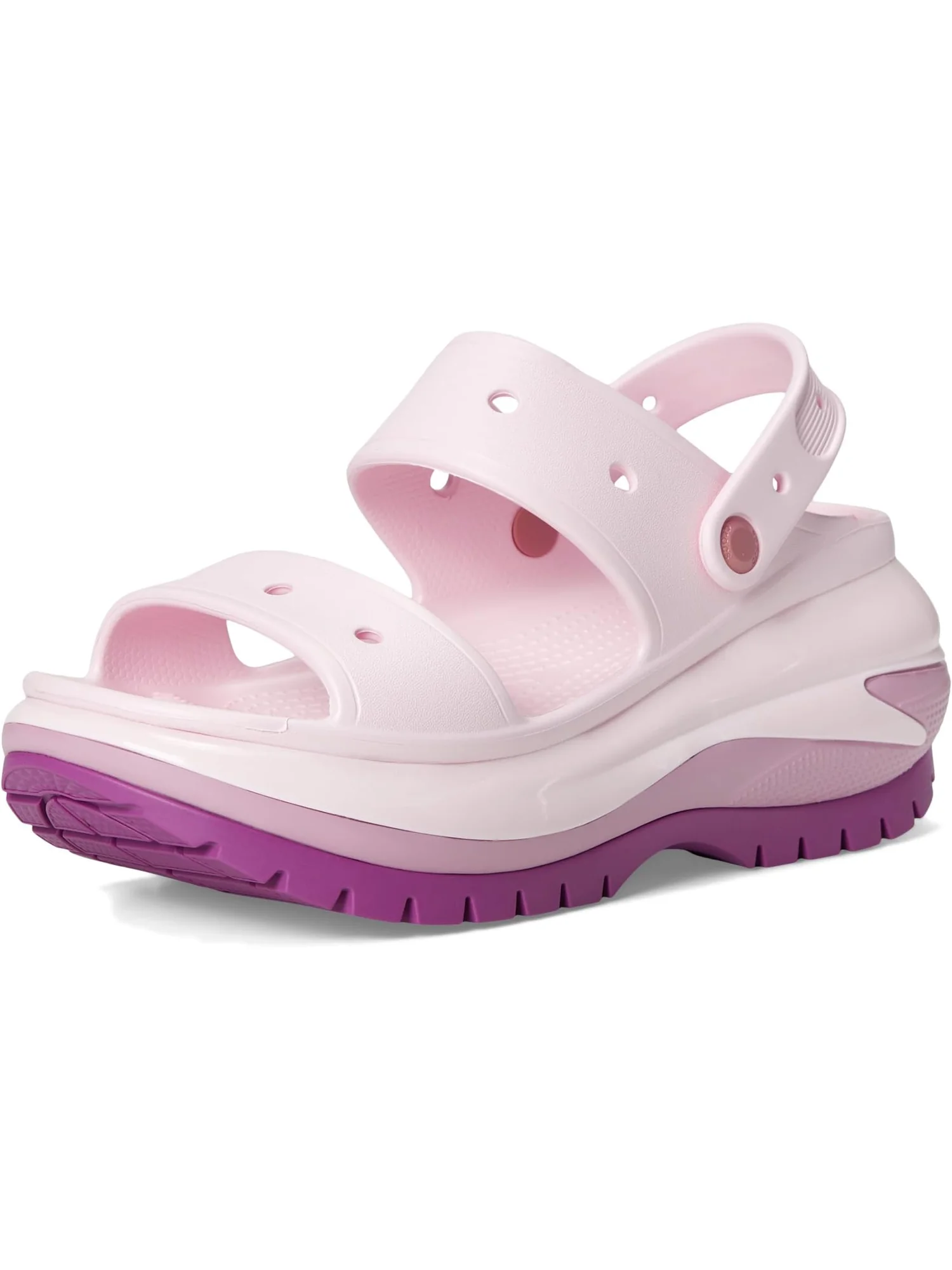 Туфли Crocs Classic Mega Crush Sandal — изображение 7 из 7, гортензия