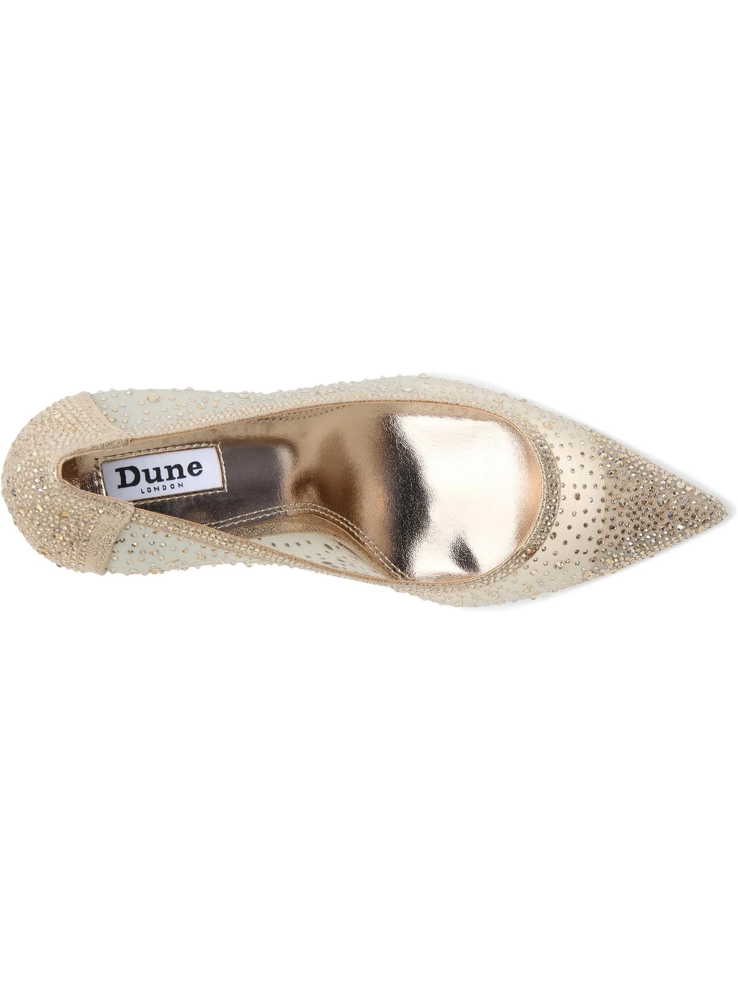 Туфли Dune London Brightest — изображение 2 из 7, золотой