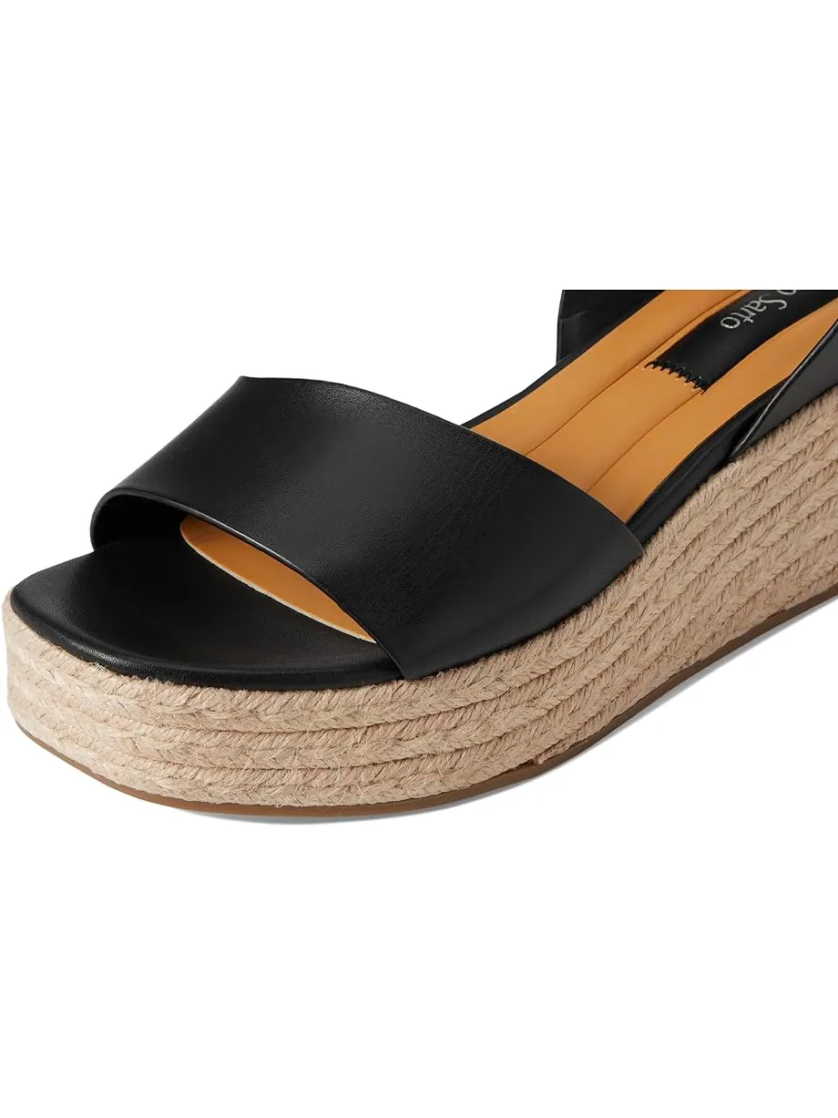 Туфли Franco Sarto L-tiffany Espadrille Sandals — изображение 6 из 7, черный