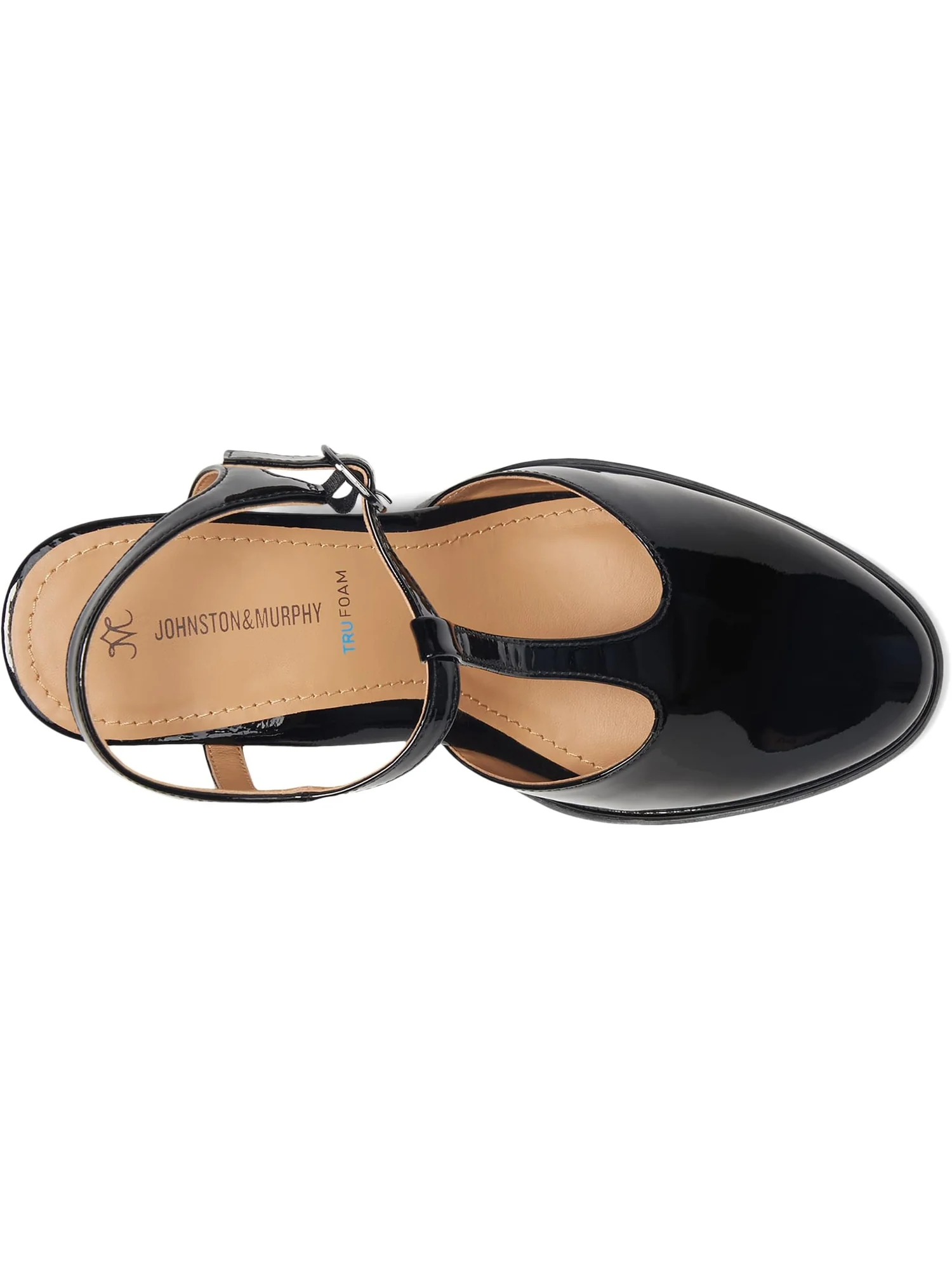 Туфли Johnston & Murphy Amy T-Strap Pumps — изображение 2 из 7, черный
