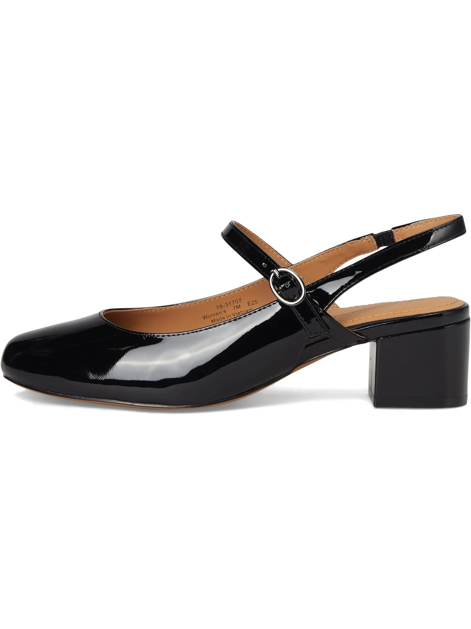 Туфли Johnston & Murphy Women's Sienna Mary Jane Slingback — изображение 4 из 7, черный