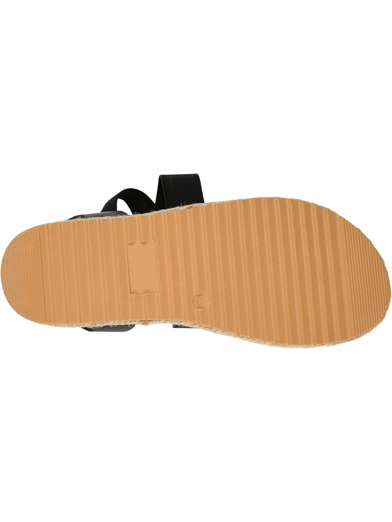 Туфли Journee Collection Comfort Foam Caroline Sandal — изображение 3 из 7, черный