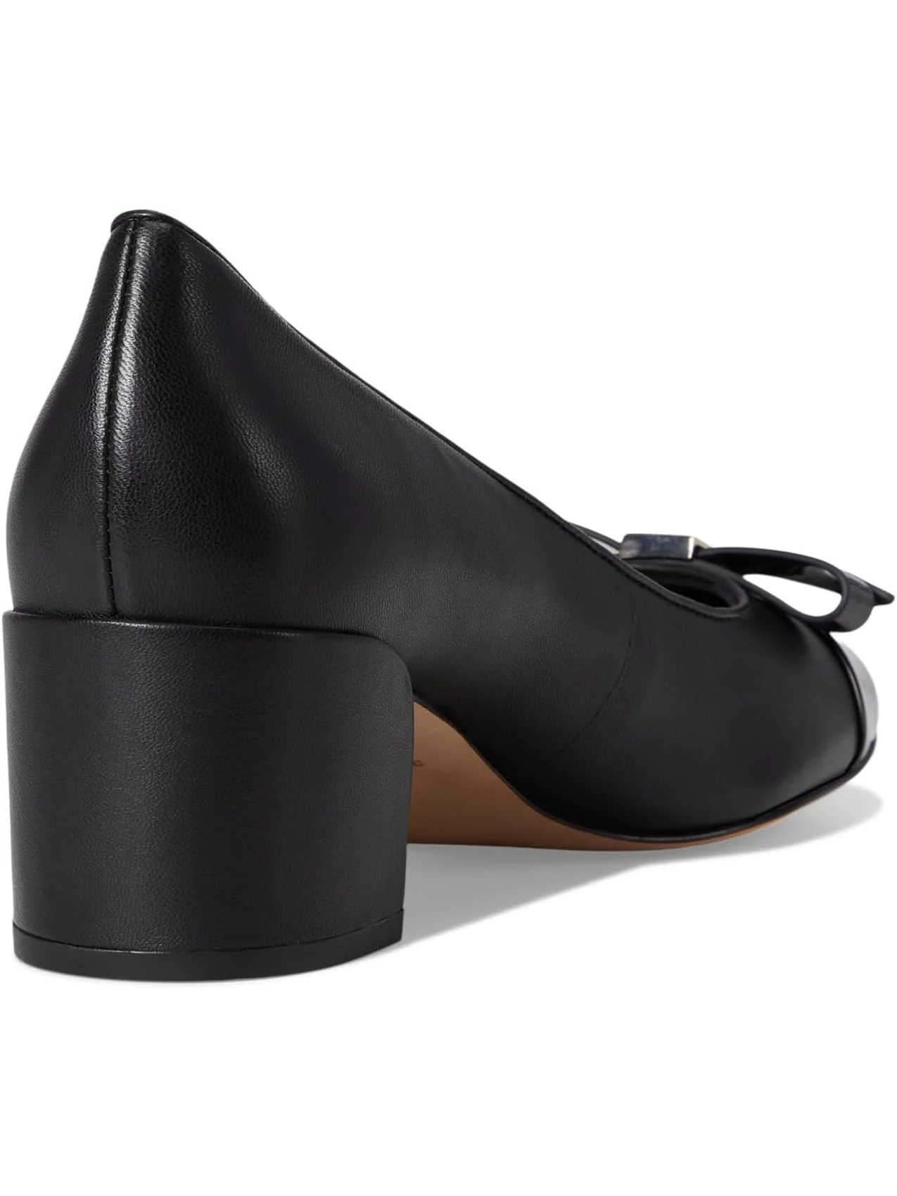 Туфли Kate Spade New York Deco Bow Smooth Leather Ballet Pump — изображение 5 из 7, черный