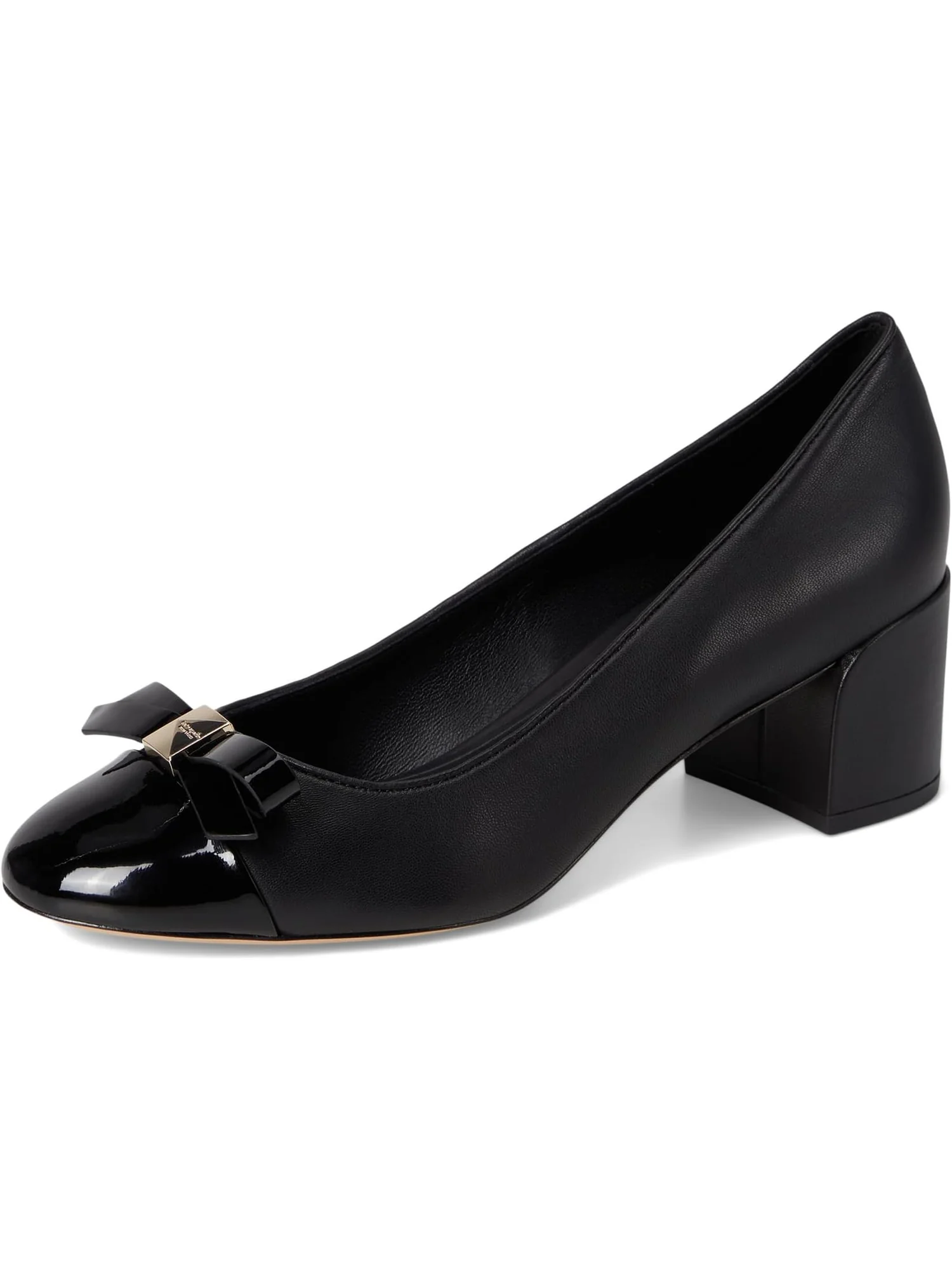 Туфли Kate Spade New York Deco Bow Smooth Leather Ballet Pump — изображение 7 из 7, черный