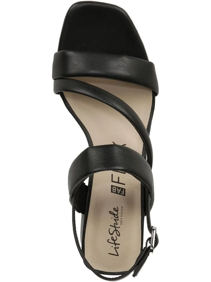 Туфли LifeStride Celia Slingback Strappy Dress Sandals — изображение 2 из 5, черный