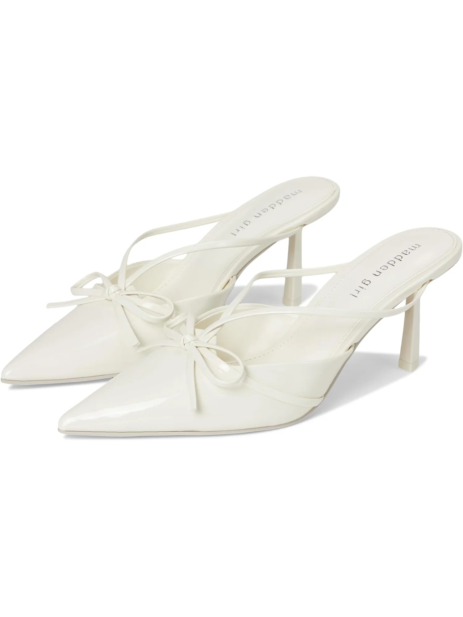 Туфли Madden Girl Bells, цвет Bone Patent — бежевый
