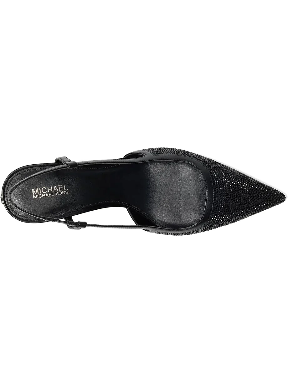 Женские босоножки-шпильки MICHAEL Michael Kors Alora Mid Sling — изображение 2 из 7, черный