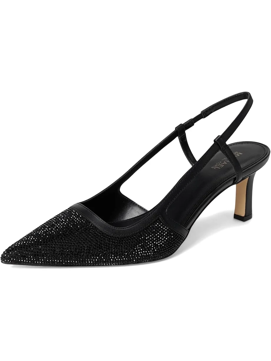 Женские босоножки-шпильки MICHAEL Michael Kors Alora Mid Sling — изображение 7 из 7, черный