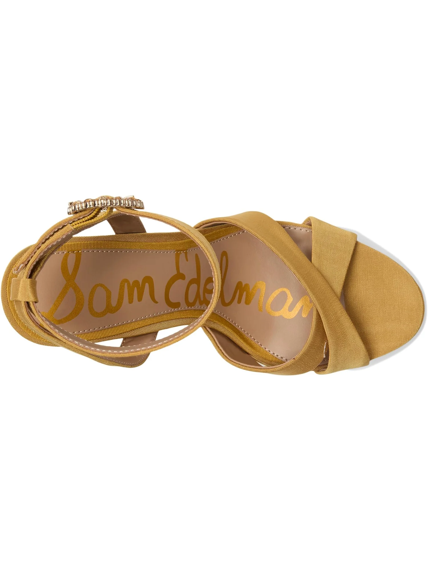 Туфли Sam Edelman Savannahglow Strappy Sandals — изображение 2 из 7, желтый